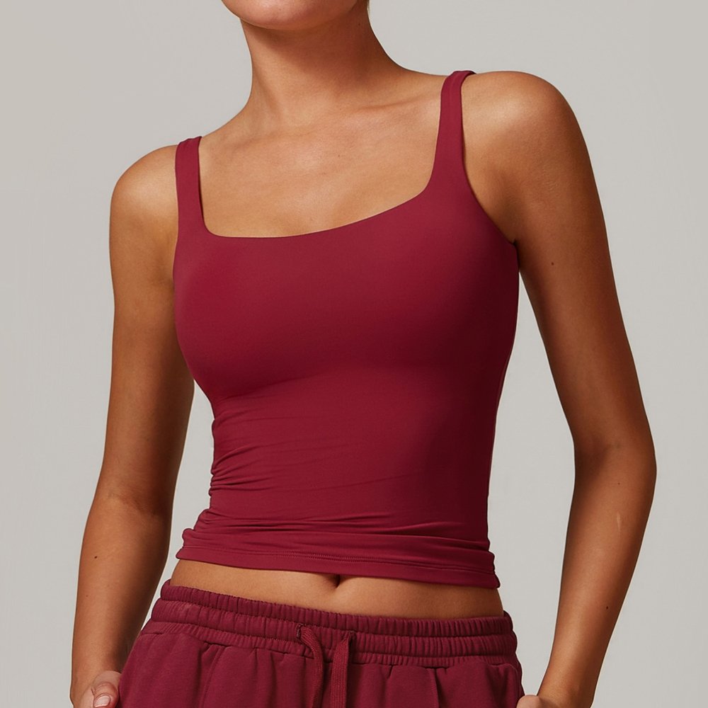 Small Batch Activewear Personalised Gym Design Assistance For Teams Fitness Slim Fit Tank Tops