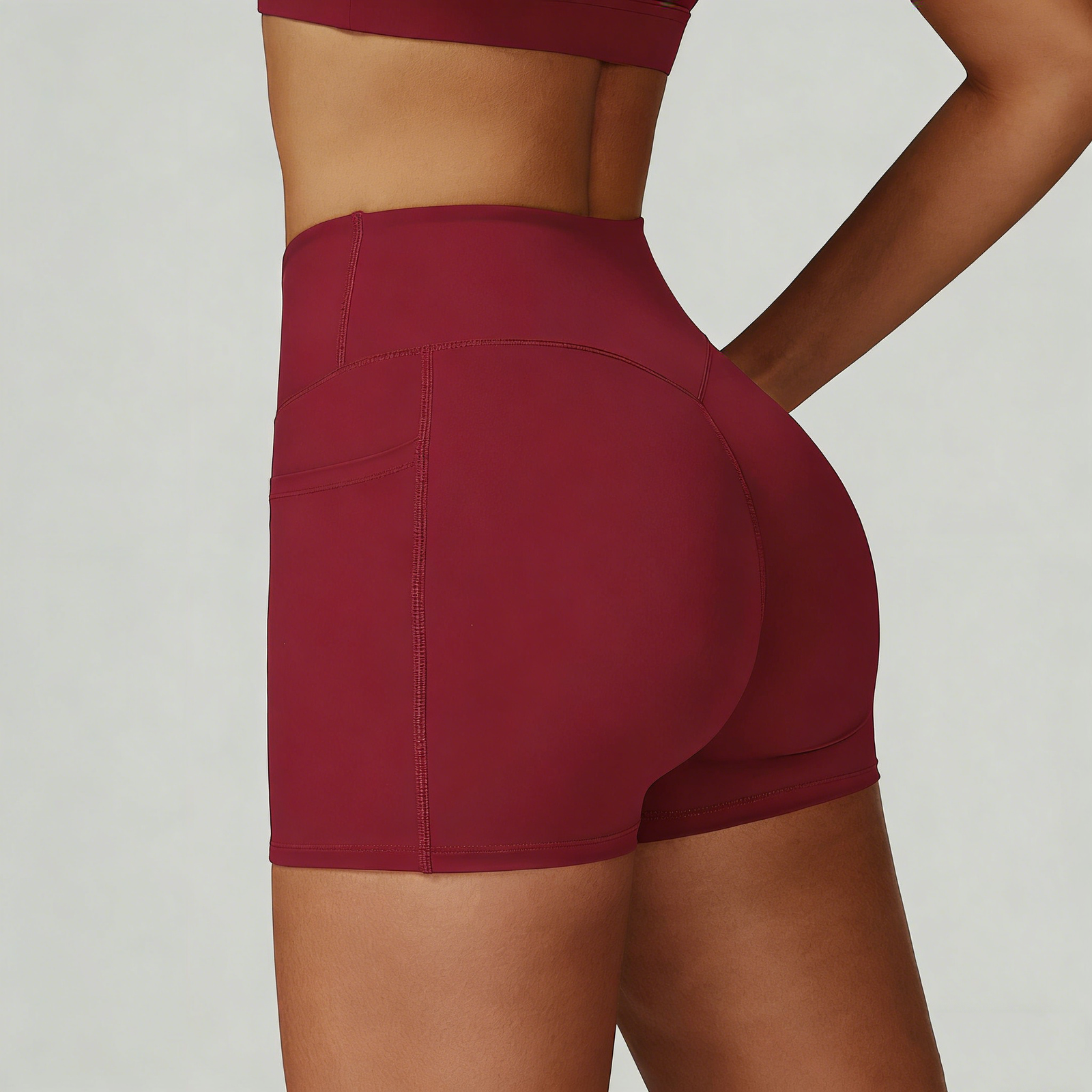 Fabric For Yoga Custom Yoga Wear Manufacturer High Quality Yoga Wear Supplier Gym Shorts