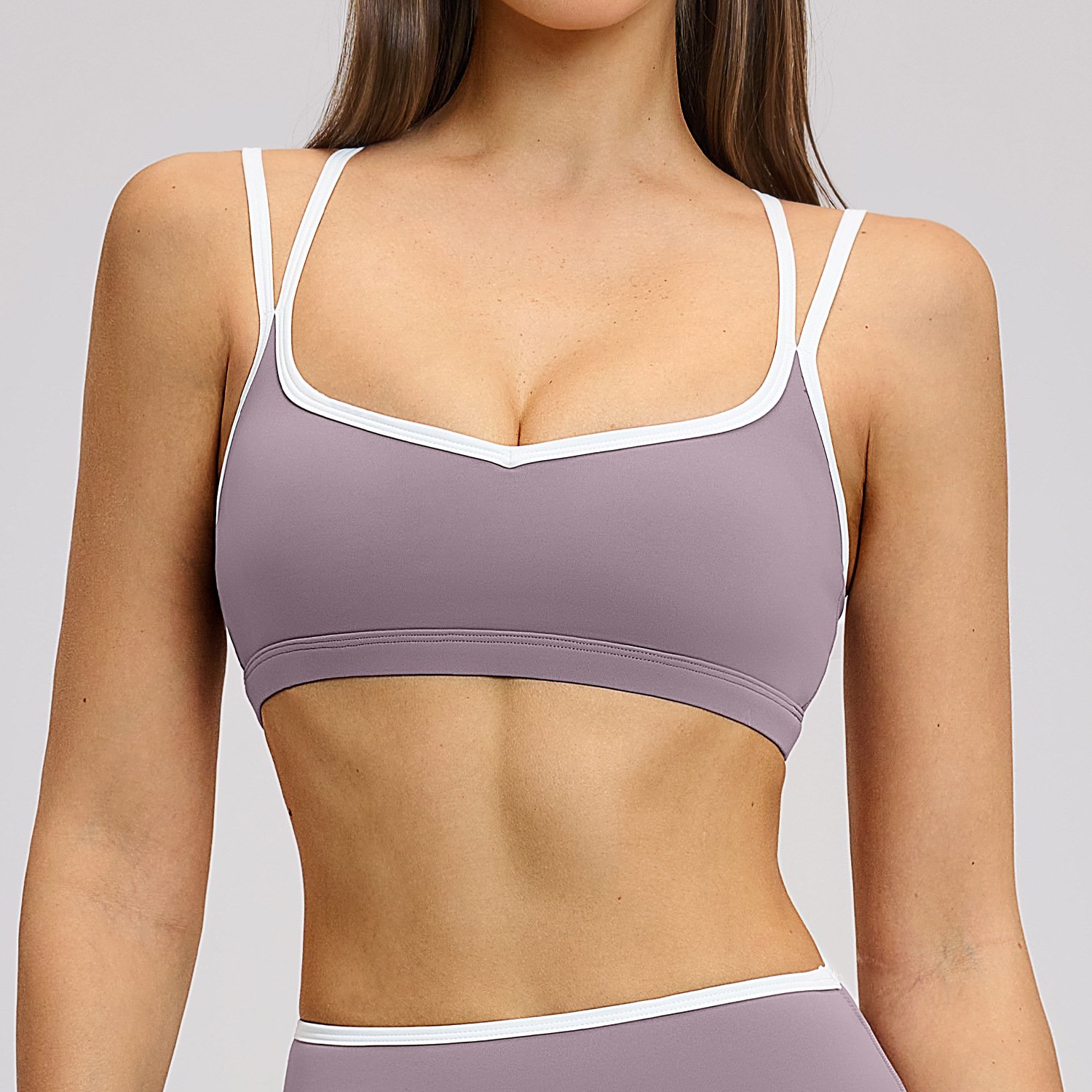 Activewear Manufacturer Private Label Shark Athletic Apparel Crisscross Back Bra