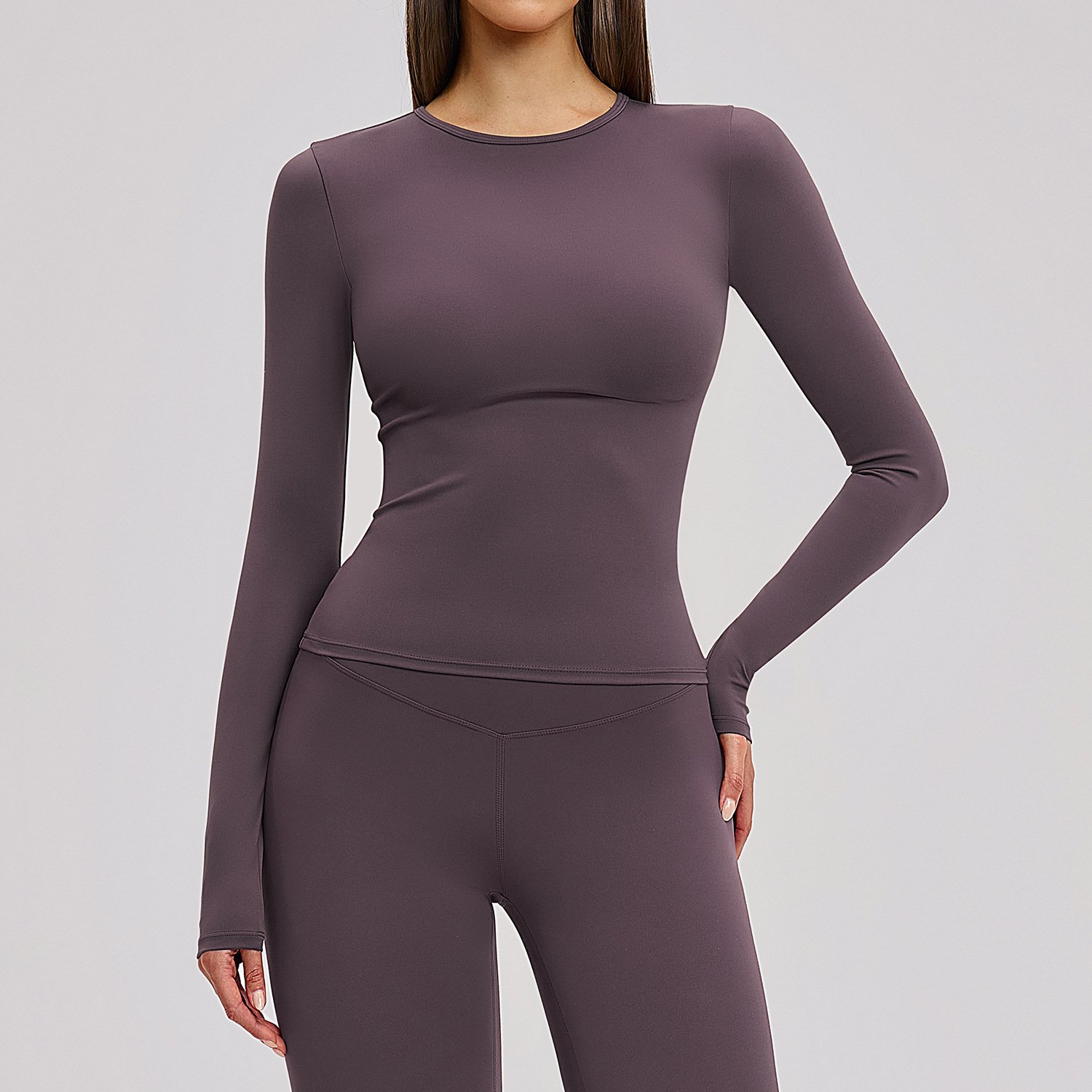 Clothes For Fitness Private Label Wholesale Clothing Long Sleeve Running T-Shirt