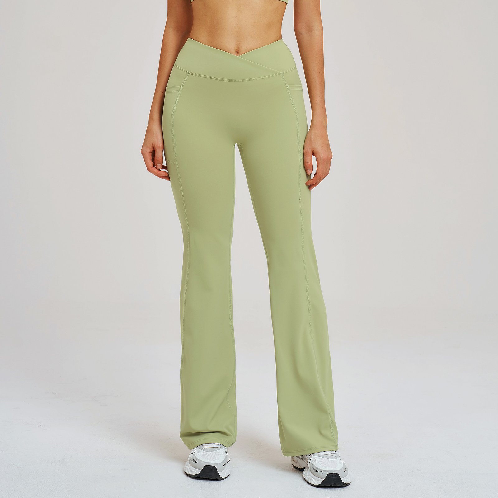 Fitness Apparel Private Label Clothing Manufacturer Bell Bottom Pants