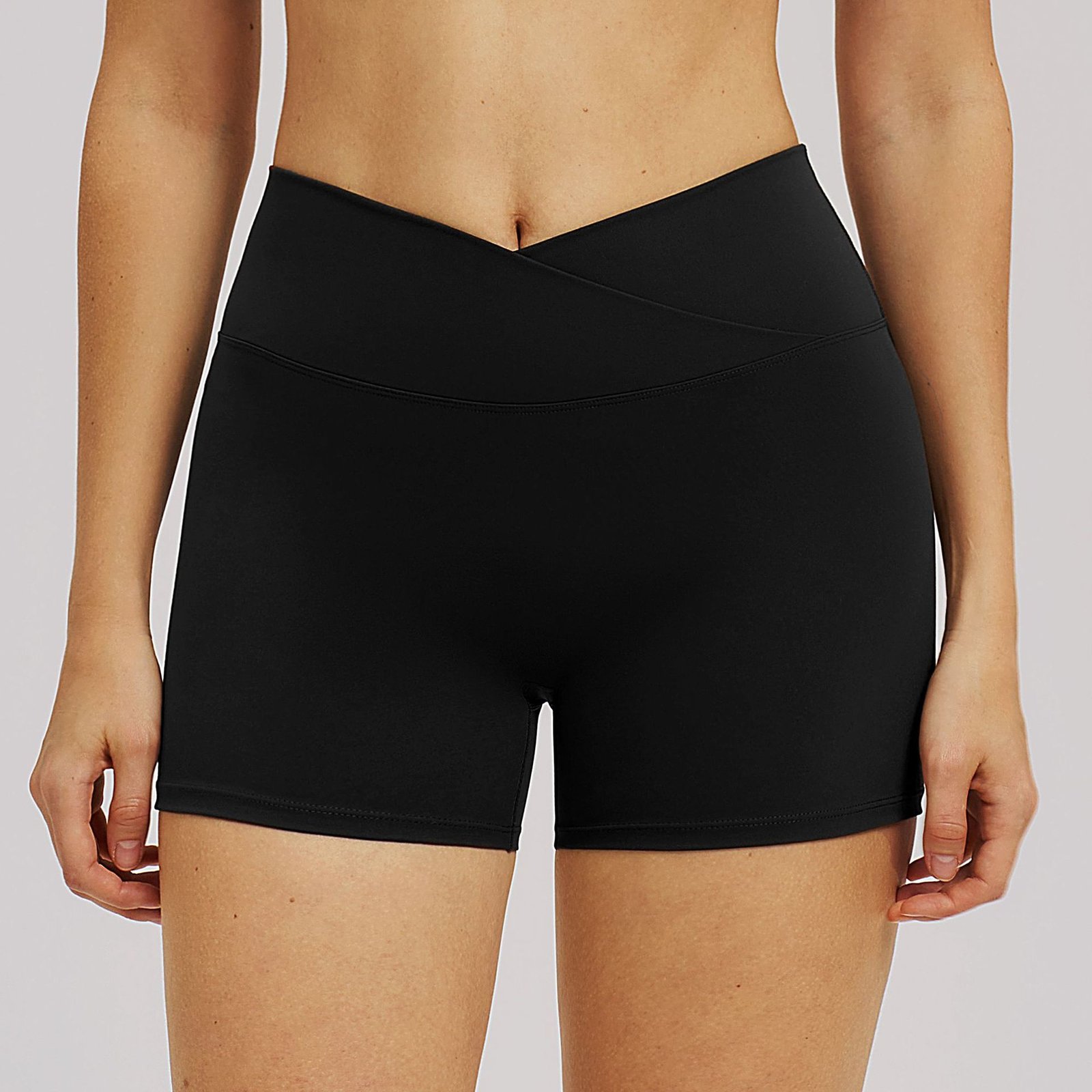Custom Custom Logo Yoga Wear Fitness Apparel Manufacturer Athletic Shorts
