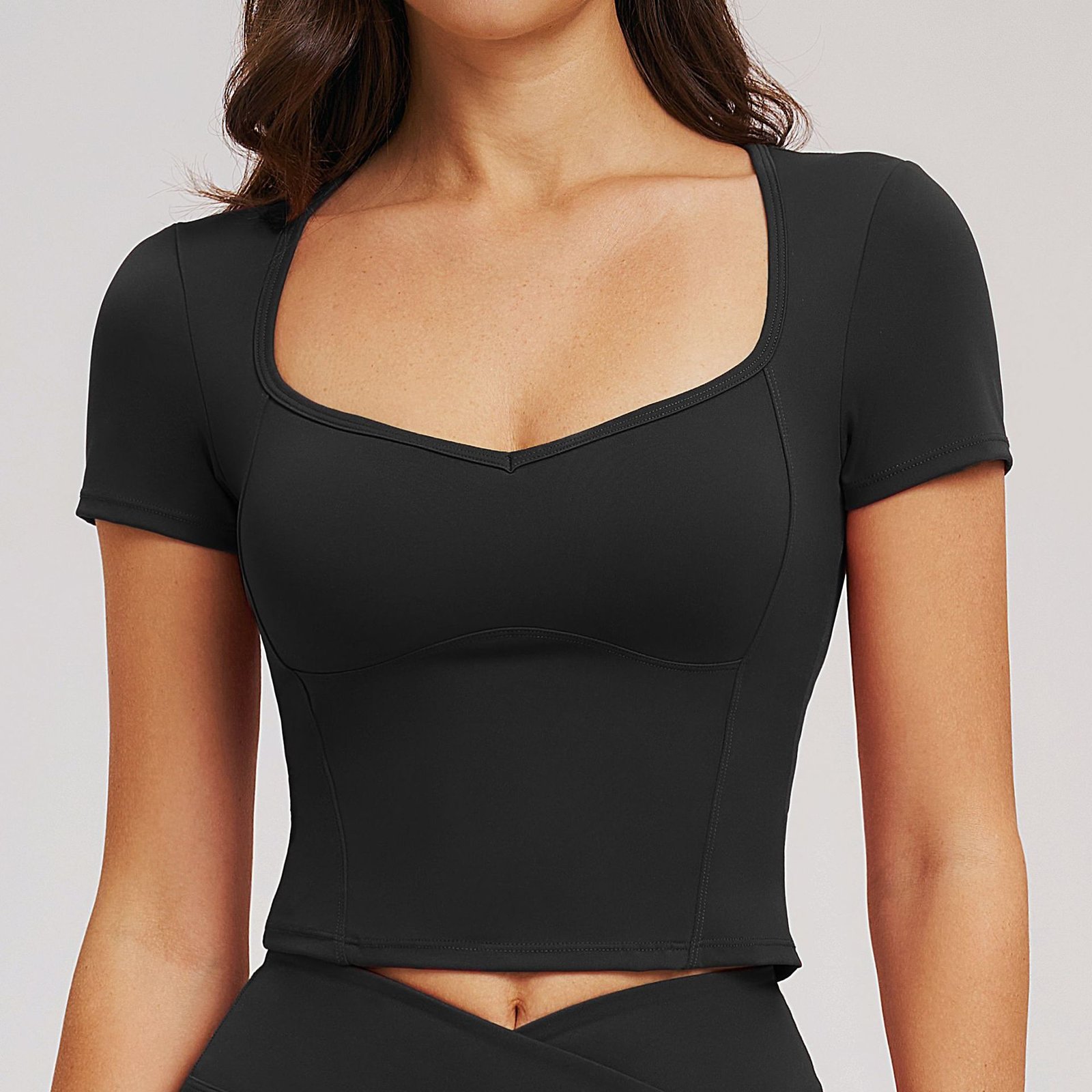 Gym Apparel Custom Activewear Clothing Manufacturers Slim Fit T-Shirt