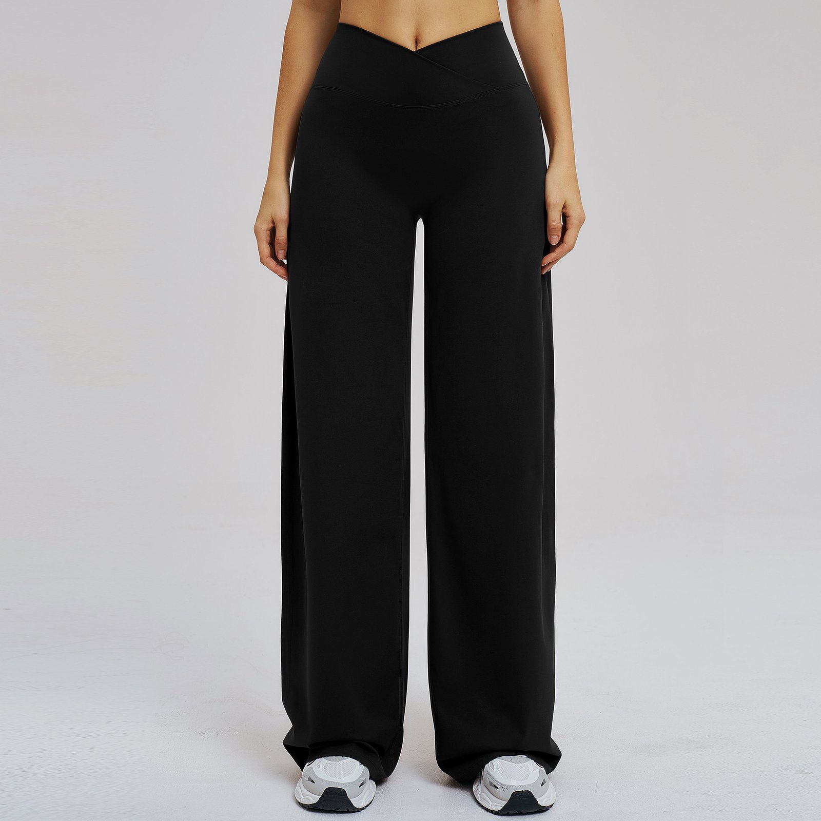 Custom Gym Clothing Custom Yoga Wear Fitness Clothing Lightweight Soft Sports Wide Pants