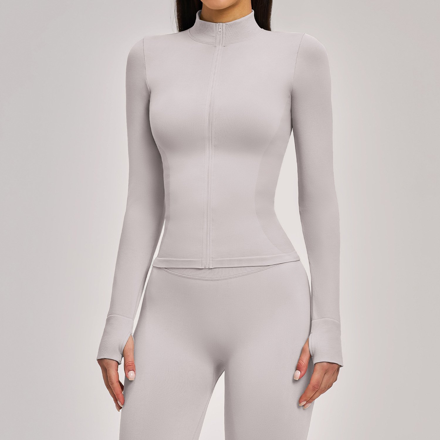 Low MOQ Yoga Wear Custom Fitness Brand High Quality Yoga Wear Supplier Sports Jacket