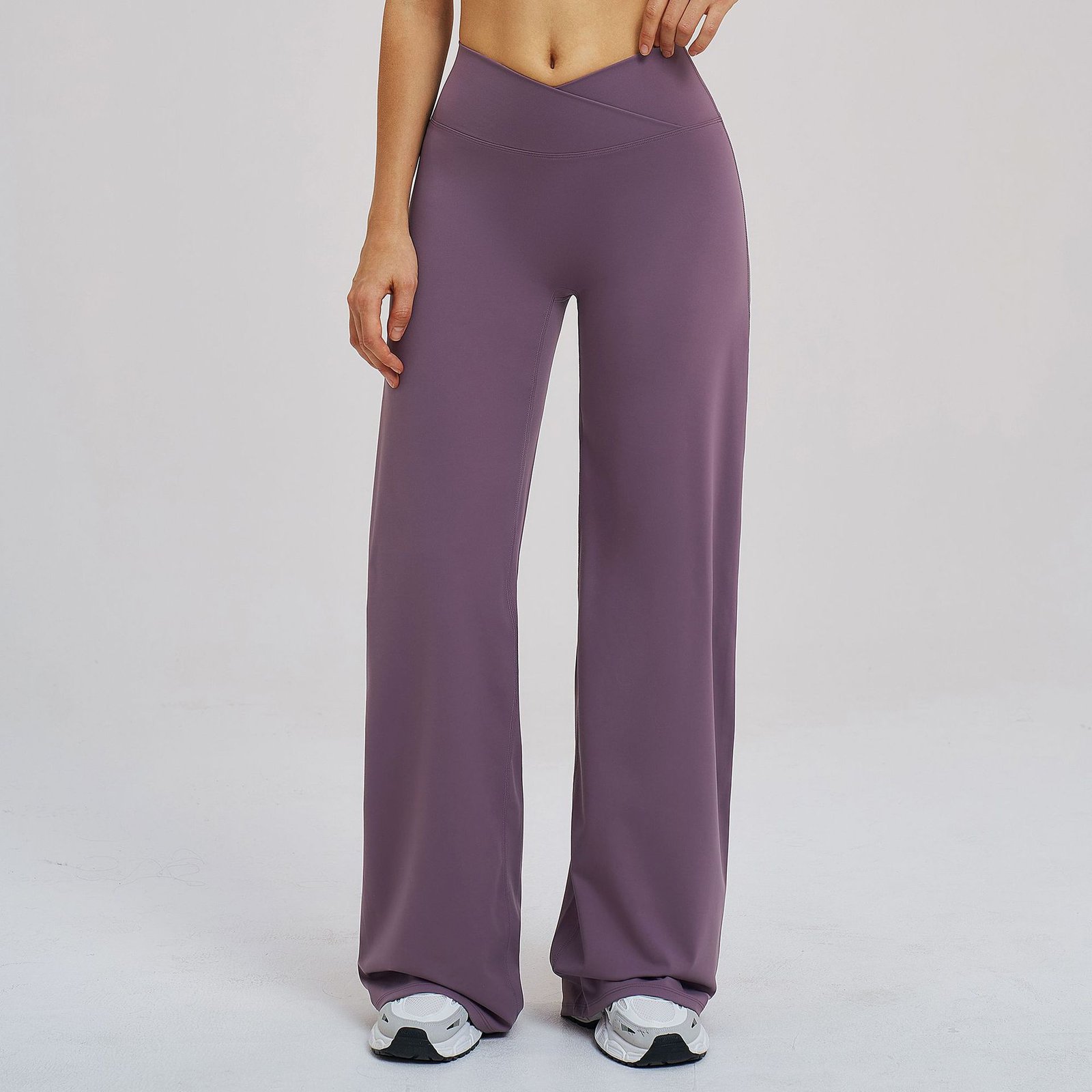 Custom Gym Clothing Custom Yoga Wear Fitness Clothing Lightweight Soft Sports Wide Pants