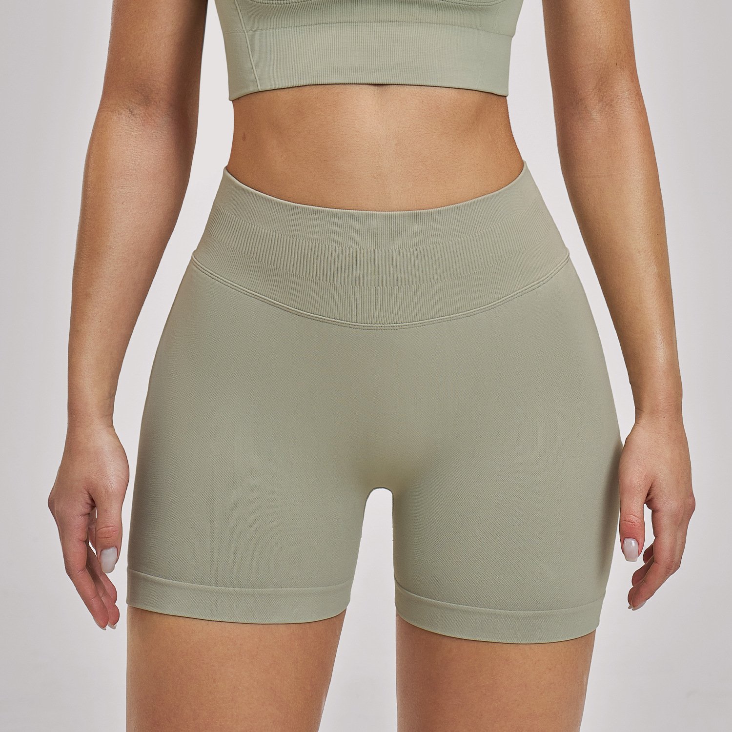 Private Label Activewear Custom Yoga Wear Apparel Manufacturers Sports Shorts