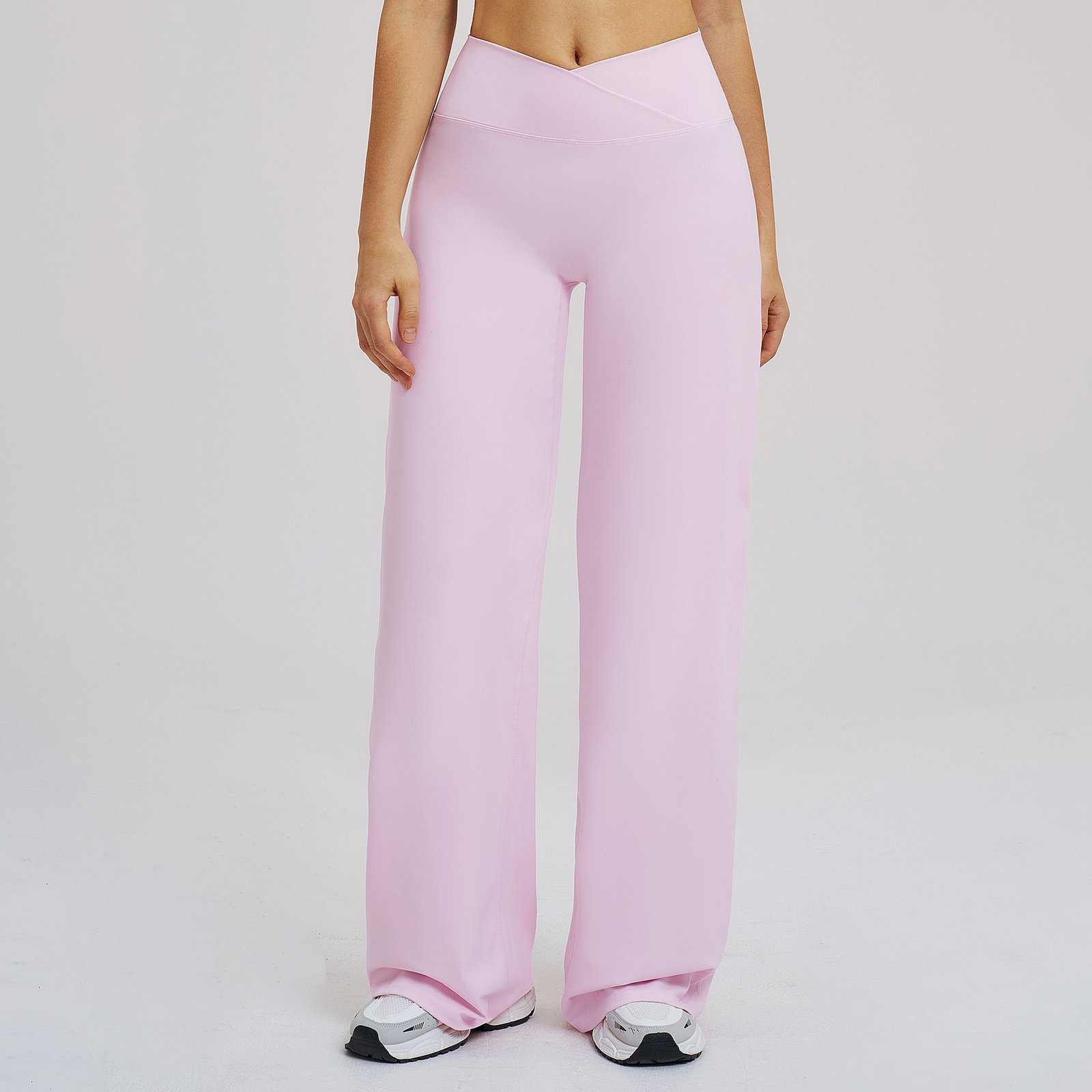 Custom Gym Clothing Custom Yoga Wear Fitness Clothing Lightweight Soft Sports Wide Pants