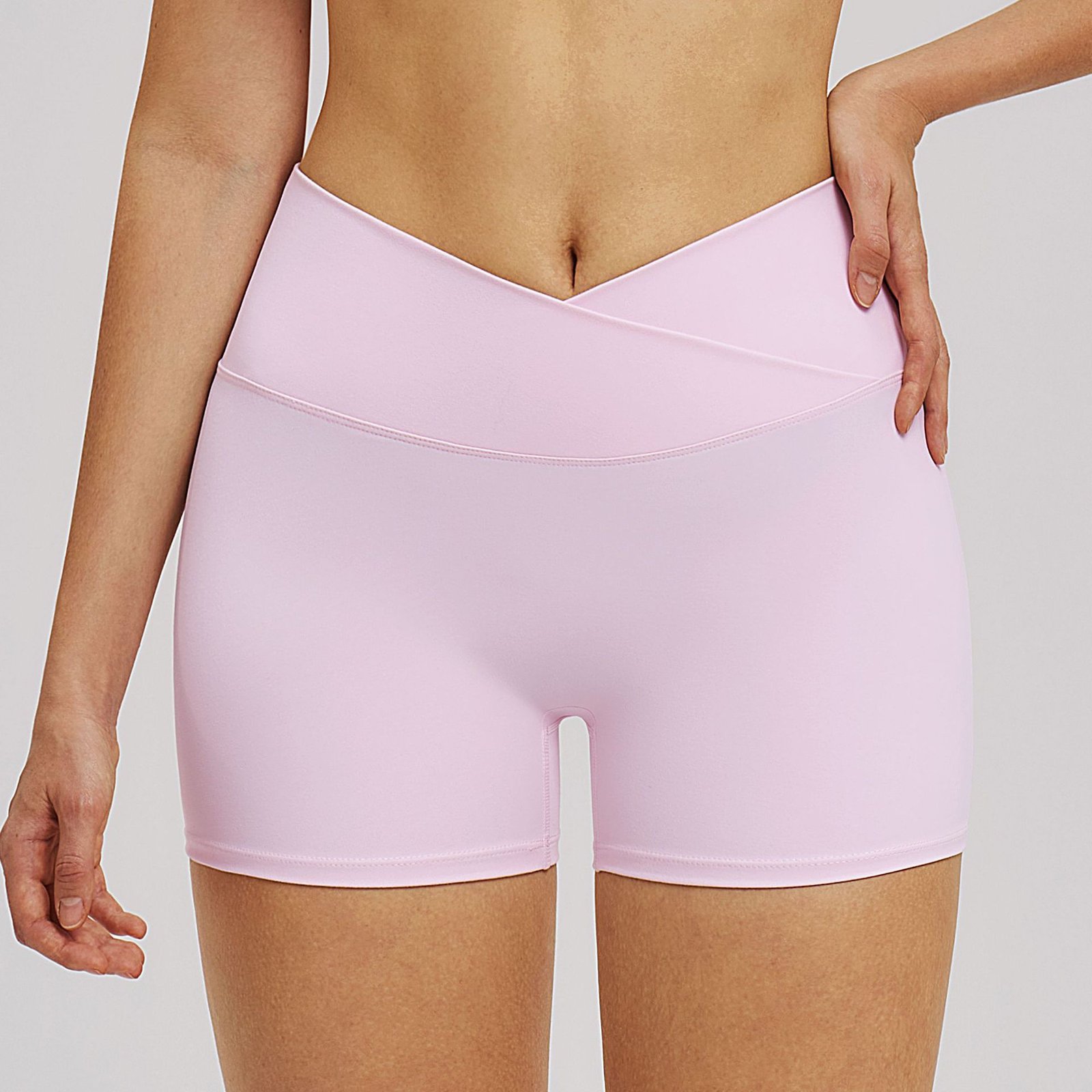 Custom Custom Logo Yoga Wear Fitness Apparel Manufacturer Athletic Shorts