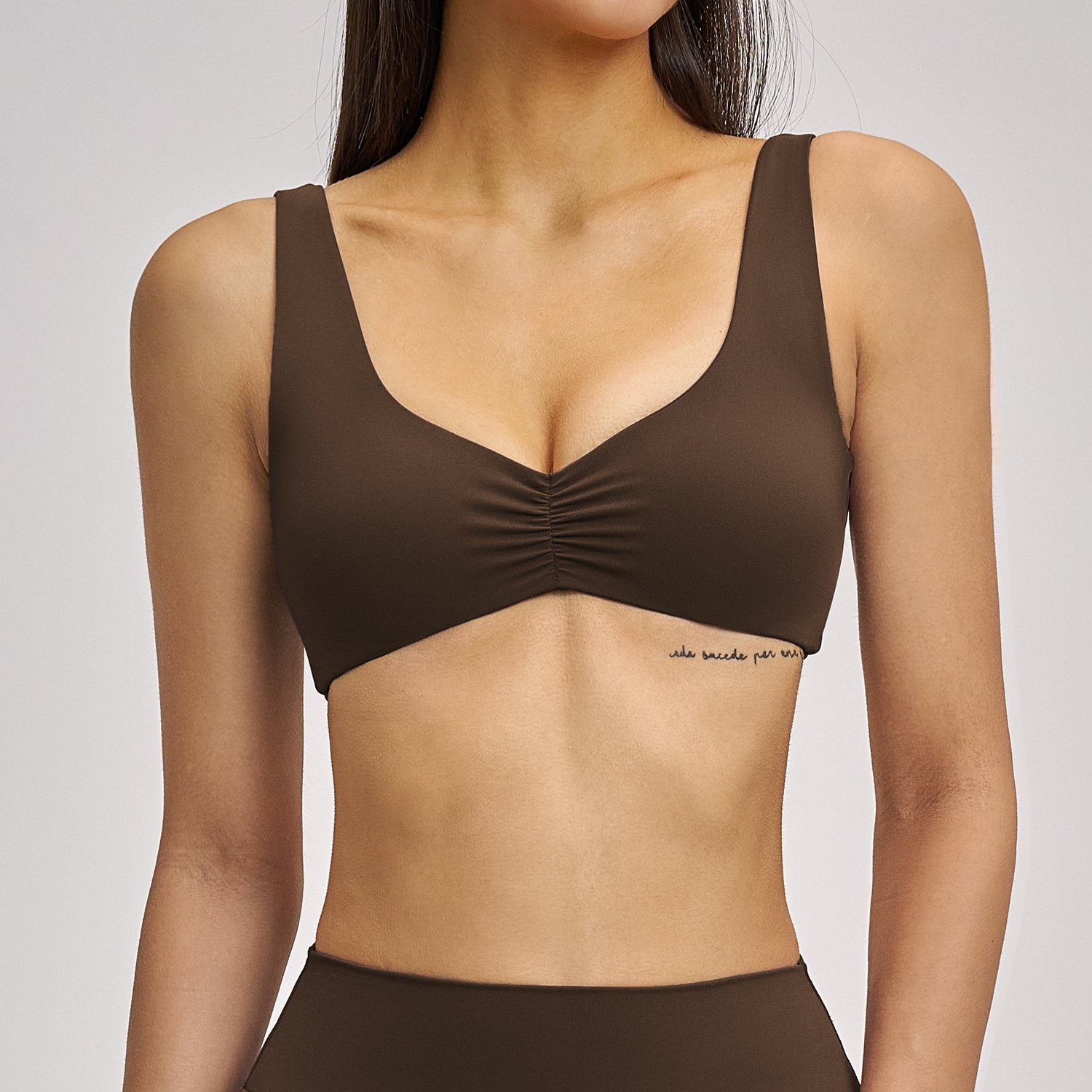 Private Label Yoga Wear Personalised Fitness Clothing Clothing Manufacturers Medium Impact Bra