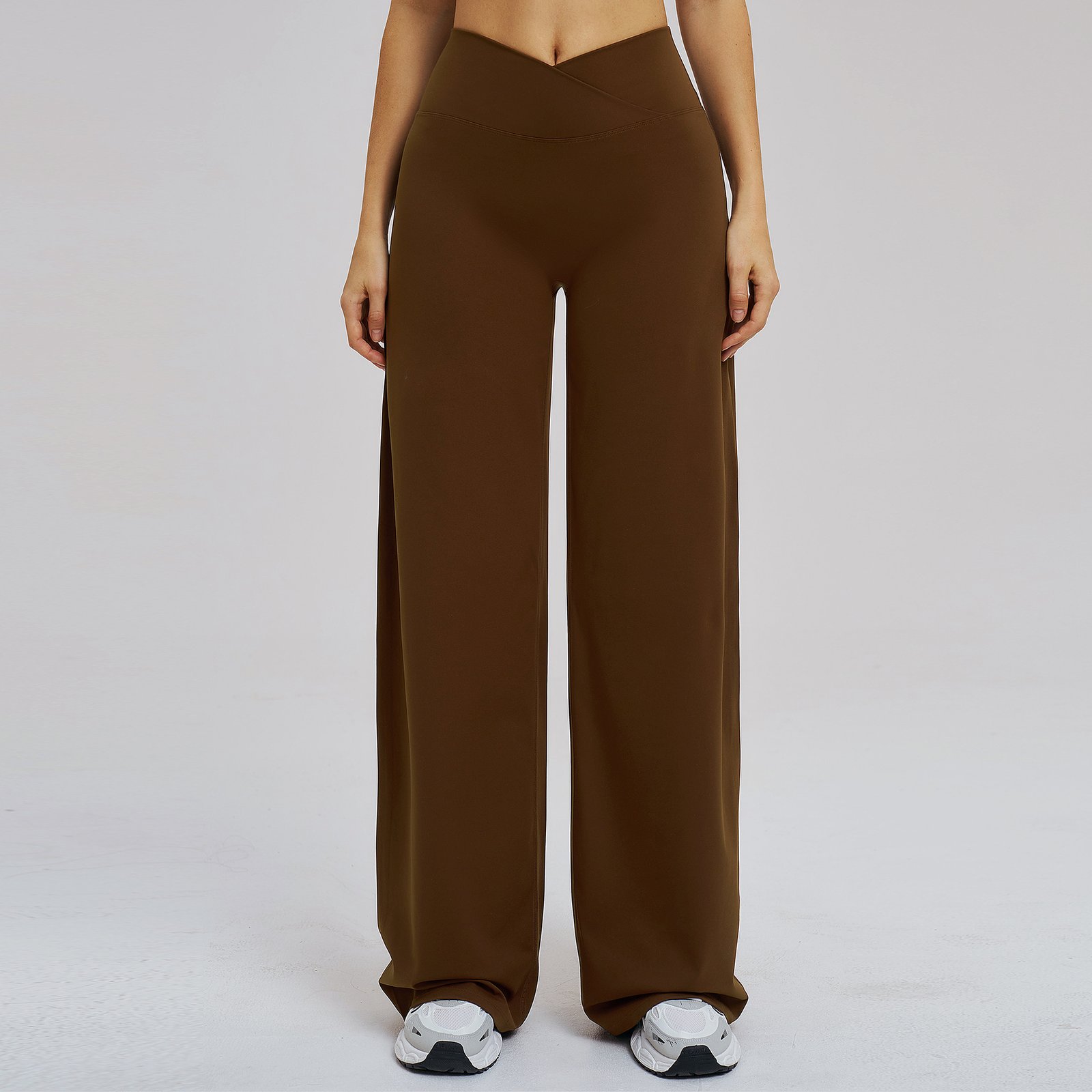Custom Gym Clothing Custom Yoga Wear Fitness Clothing Lightweight Soft Sports Wide Pants