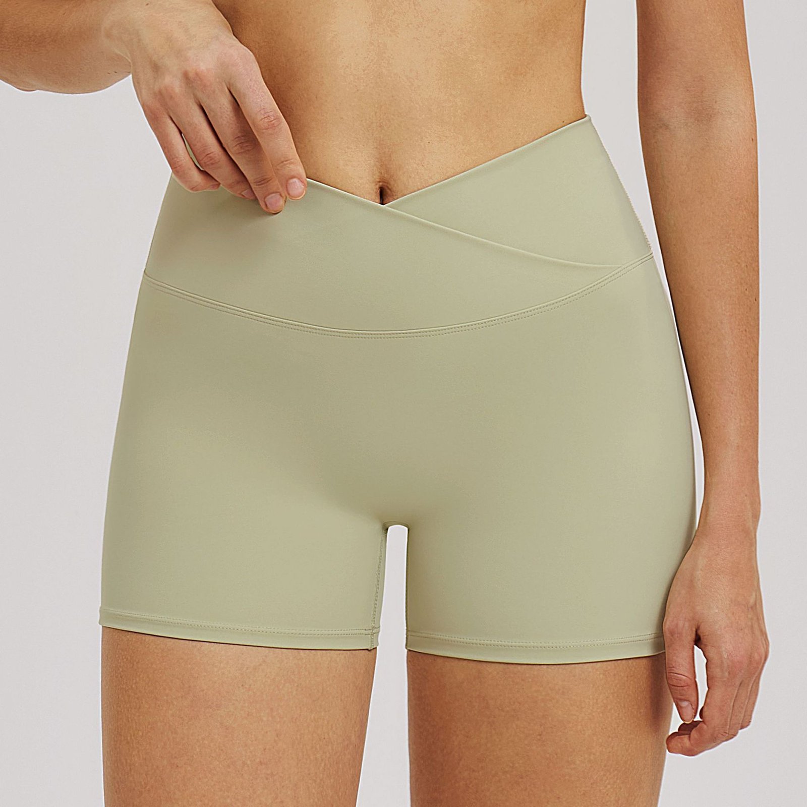 Custom Custom Logo Yoga Wear Fitness Apparel Manufacturer Athletic Shorts