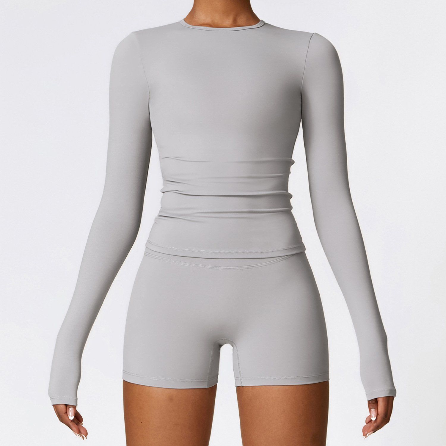 Clothes For Fitness Private Label Wholesale Clothing Long Sleeve Running T-Shirt