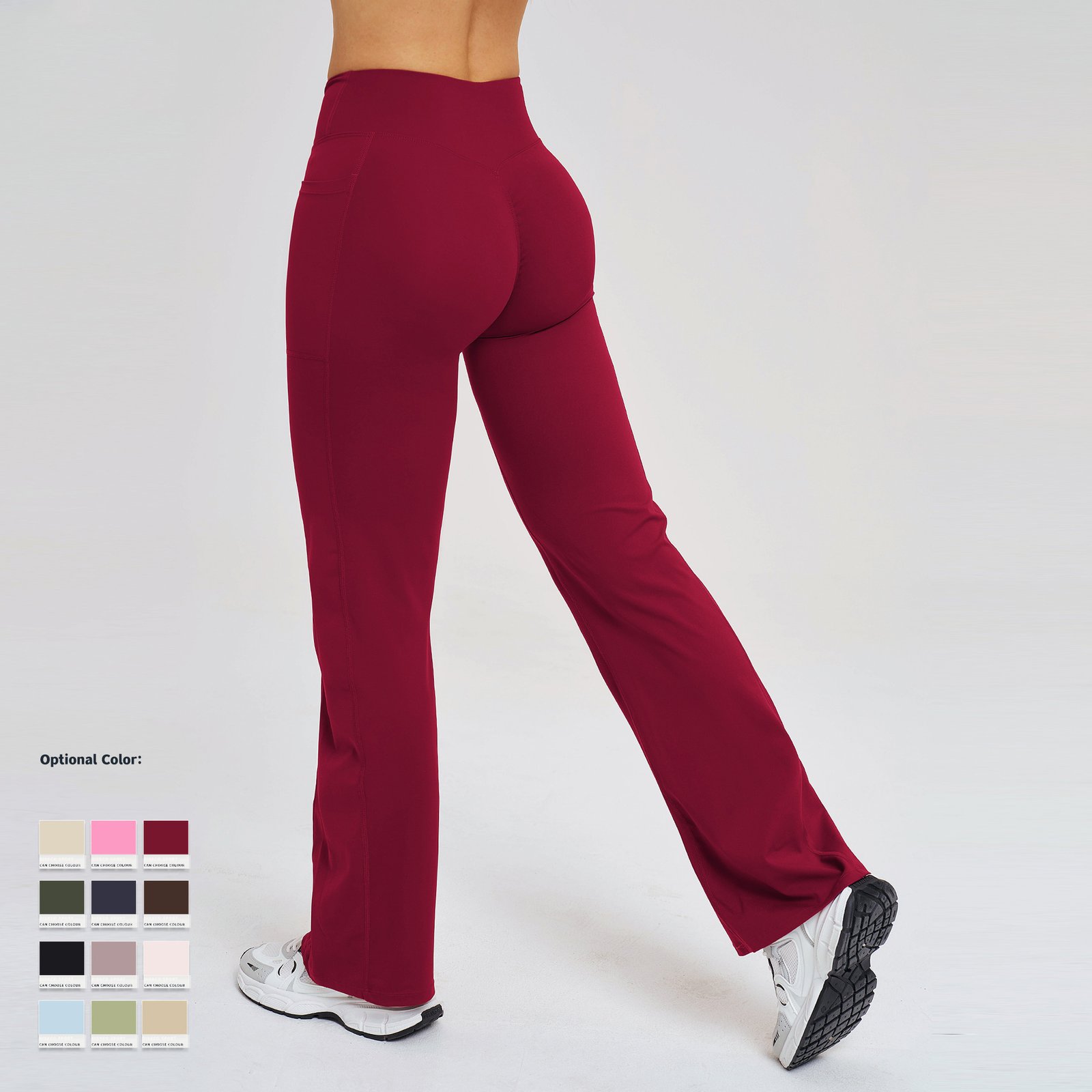 Fitness Apparel Private Label Clothing Manufacturer Bell Bottom Pants