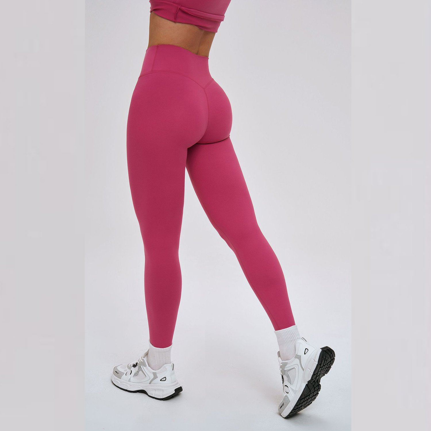 Sports Custom Fitness Brand Fabric Crossword Gym Leggings