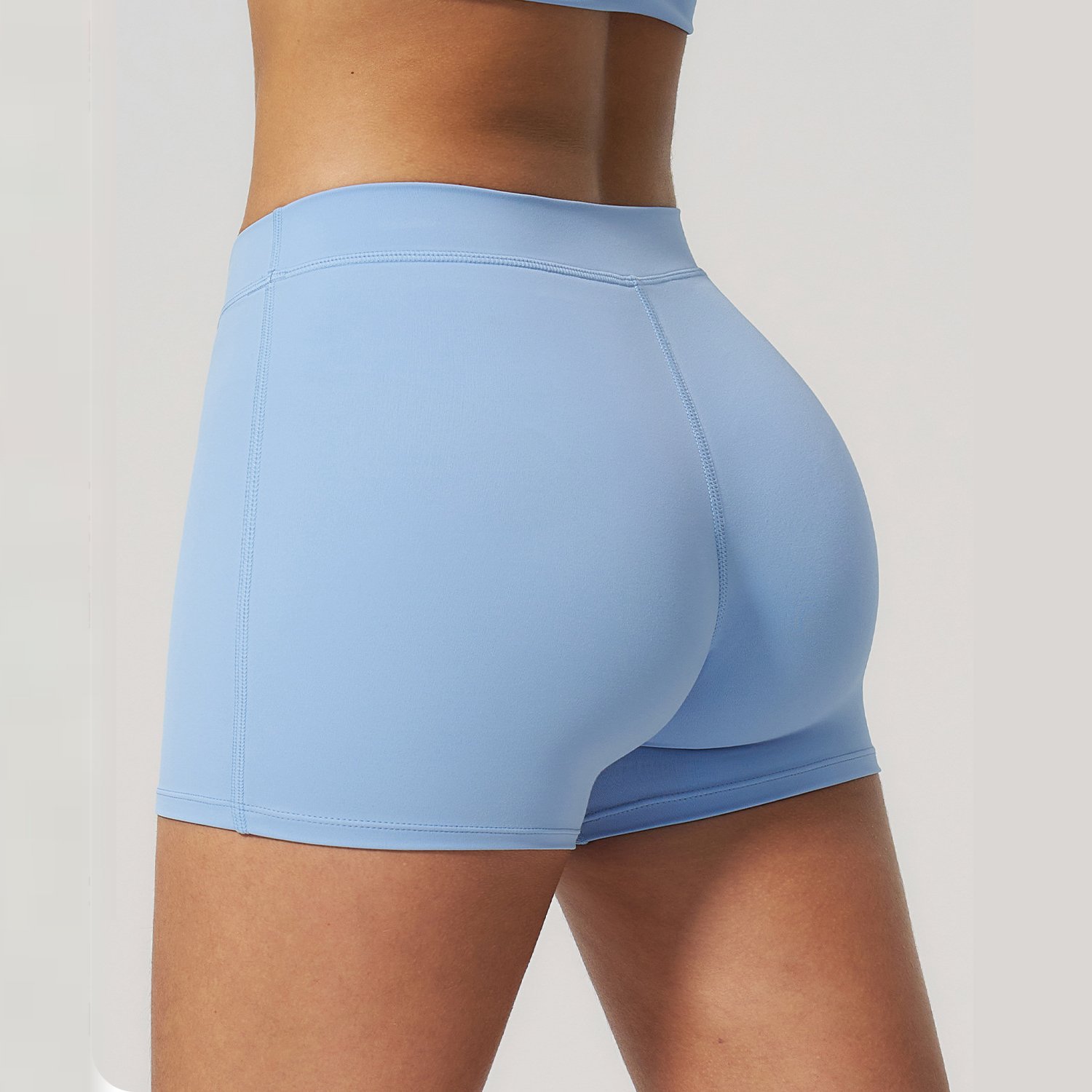 Factory Sportswear Female Custom Activewear Workout Clothes Booty Shorts Athletic Shorts