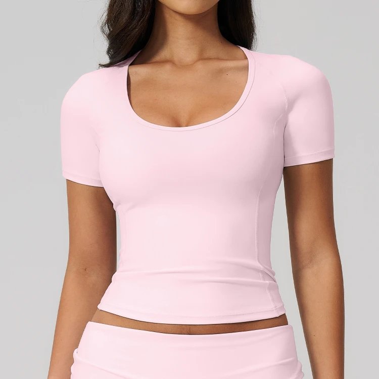 Clothes For Fitness Custom Logo Yoga Wear Fitness Clothing Fitness T-Shirts