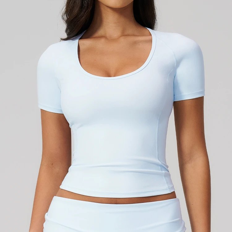 Clothes For Fitness Custom Logo Yoga Wear Fitness Clothing Fitness T-Shirts
