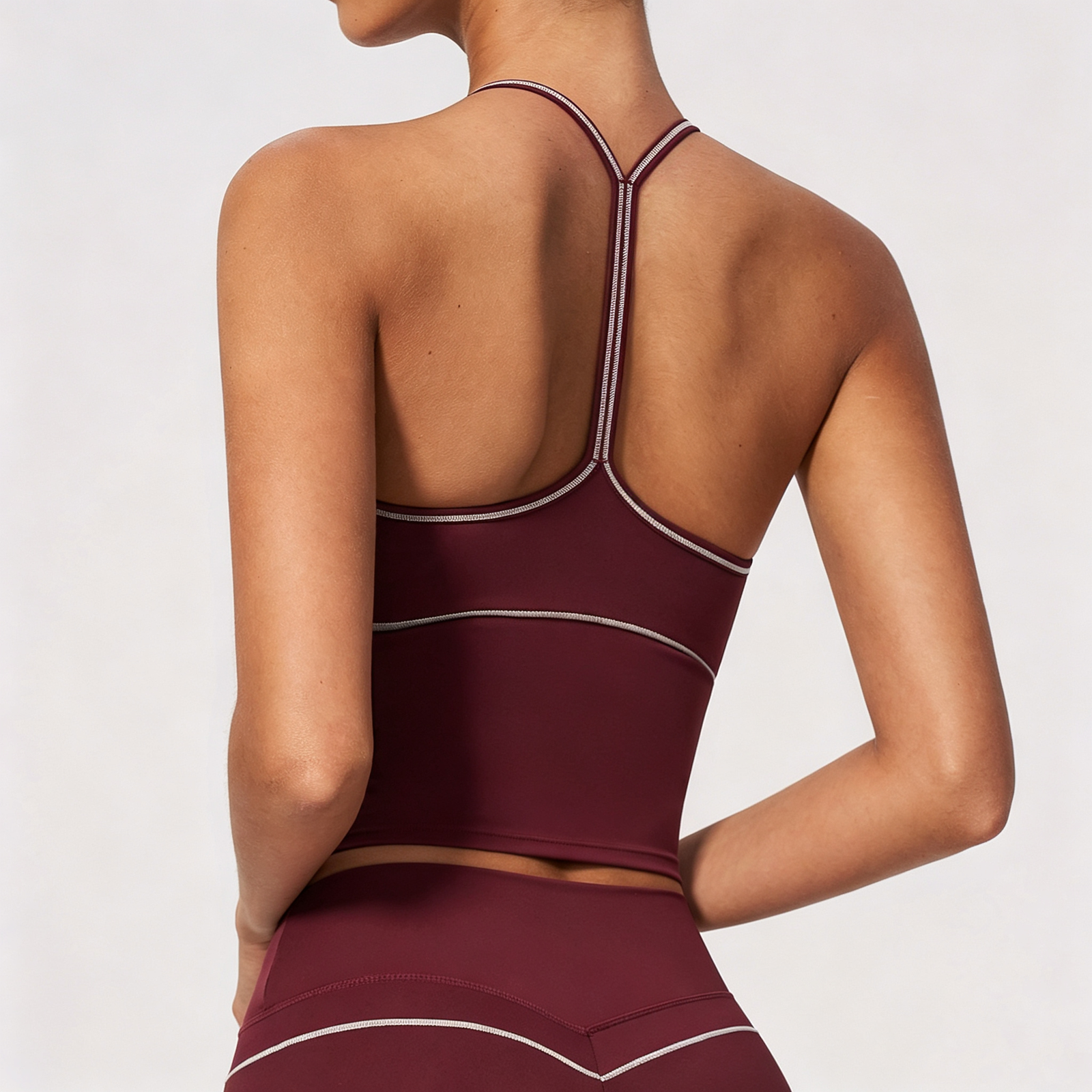 Best Material Custom Fitness Brand Womens Sportswear Fitness Tank Tops