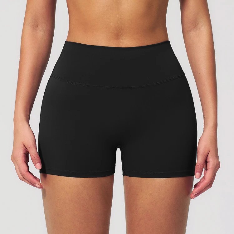Small MOQ Activewear Custom Yoga Wear Manufacturer Minimal Style Gym Shorts
