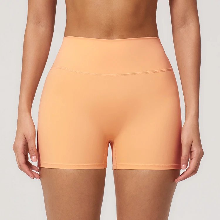 Small MOQ Activewear Custom Yoga Wear Manufacturer Minimal Style Gym Shorts