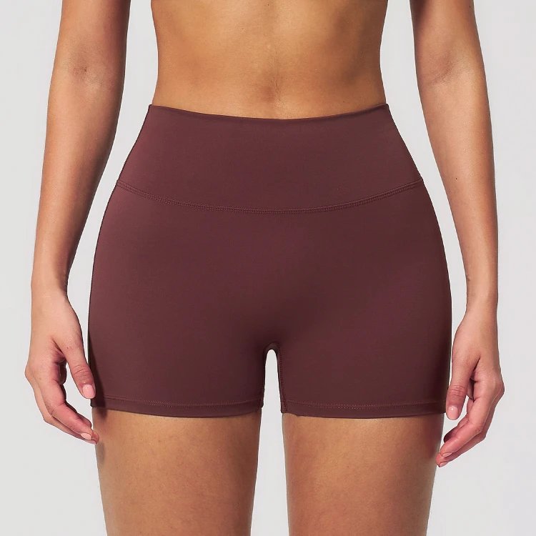Small MOQ Activewear Custom Yoga Wear Manufacturer Minimal Style Gym Shorts