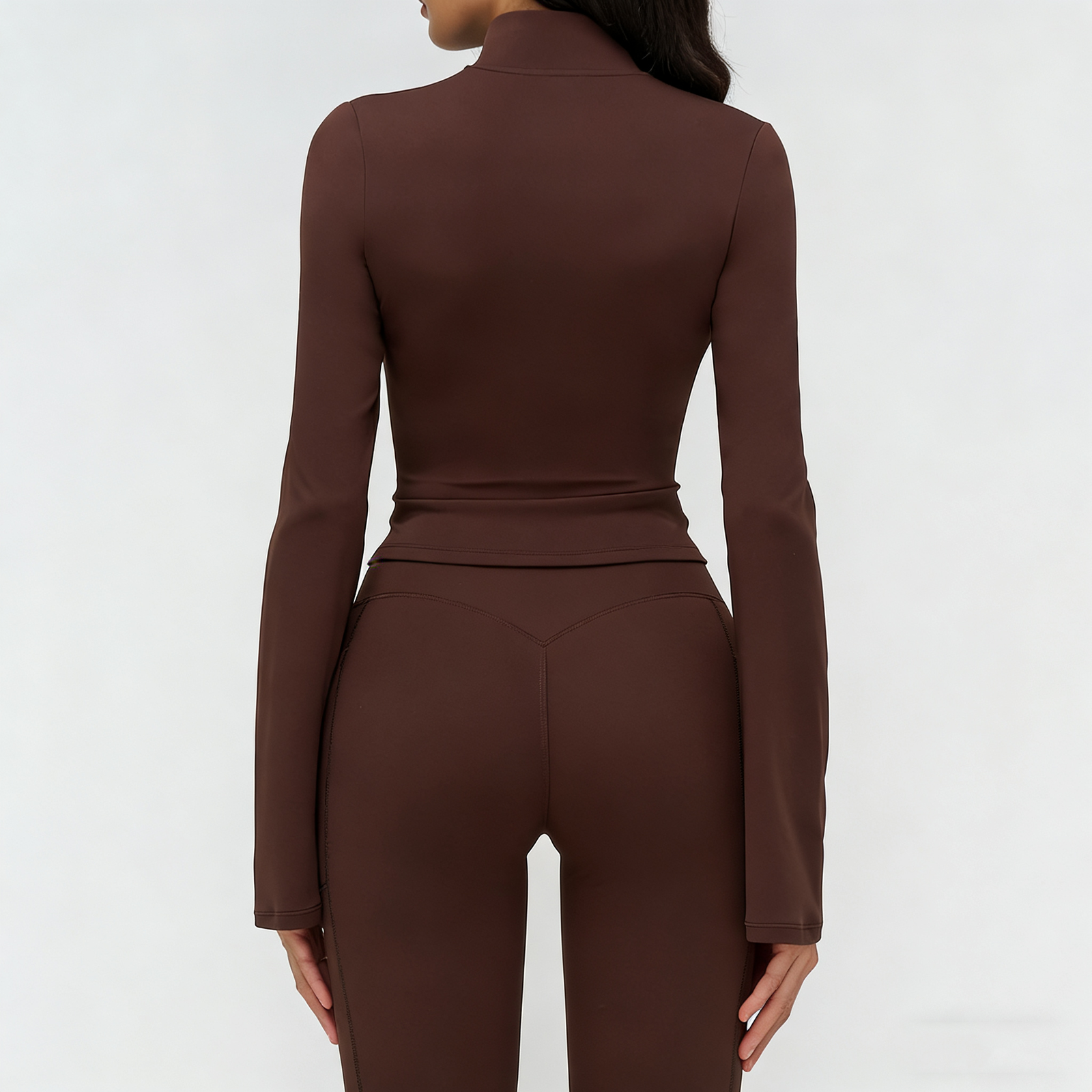 Small MOQ Activewear Private Label In Bulk Fitness Jacket