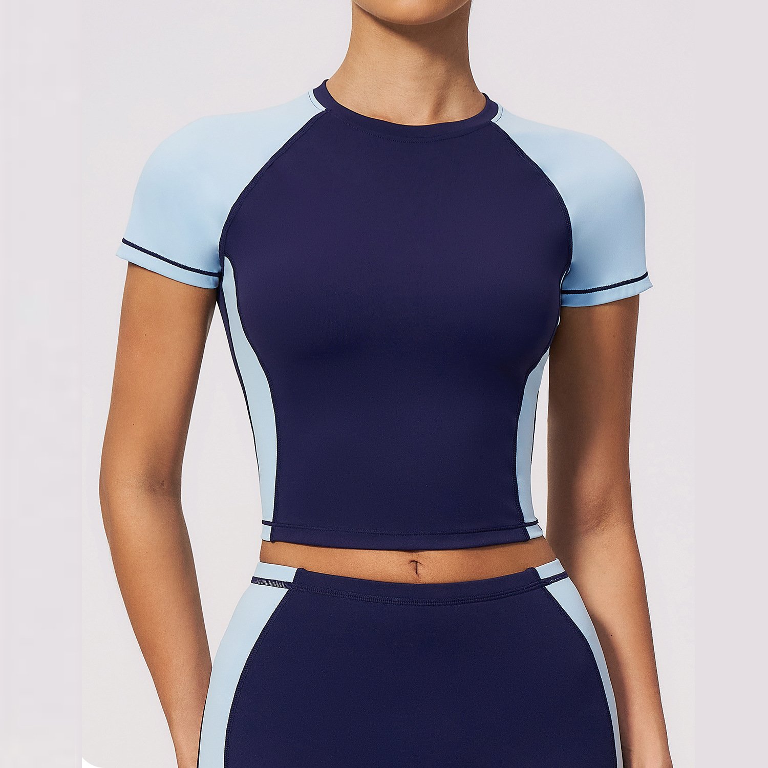 Premium Yoga Wear Women’s Gym Clothing Suppliers Fitness T-Shirts