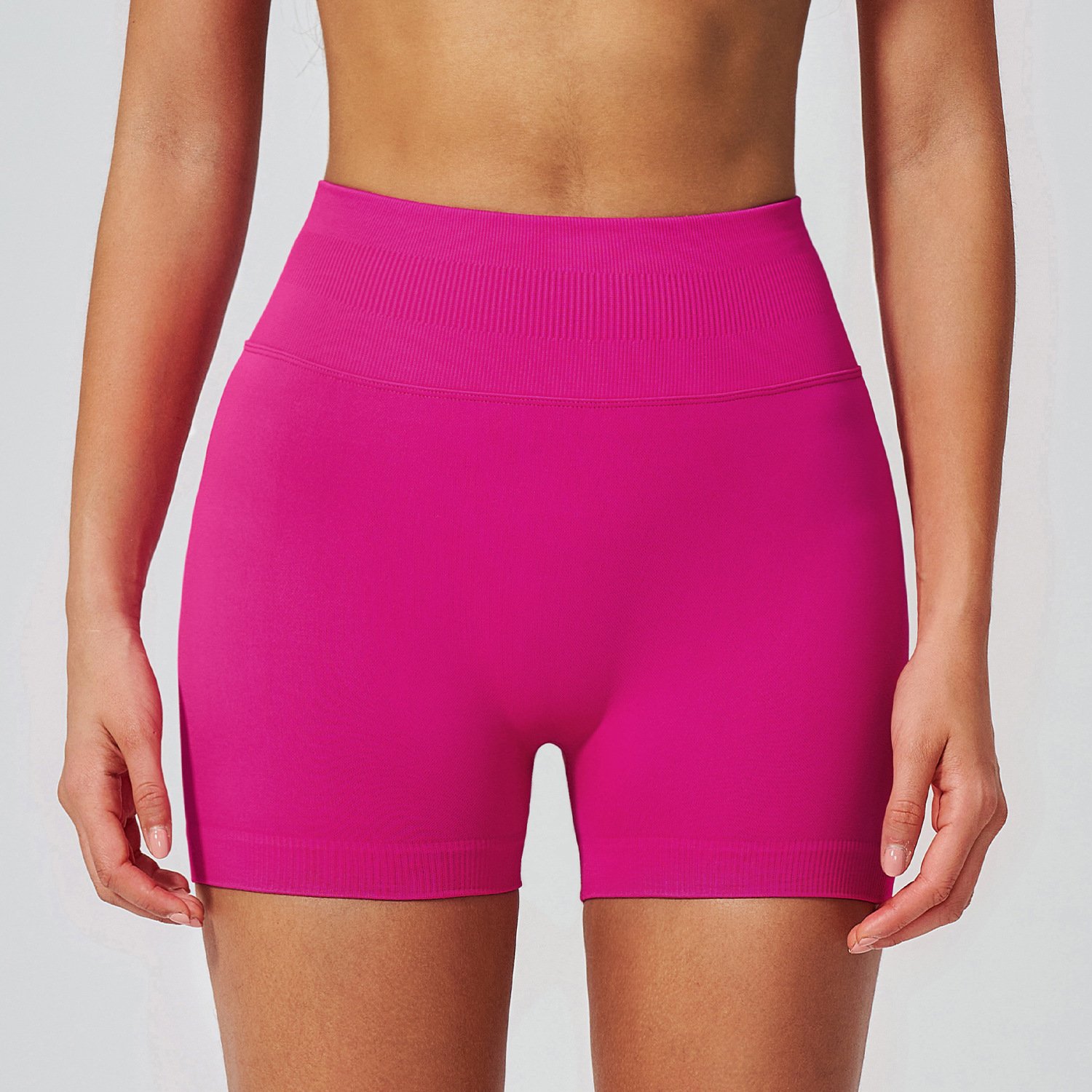 Athletic Apparel in Bulk Activewear Manufacturing In Bulk Fitness Yoga Shorts