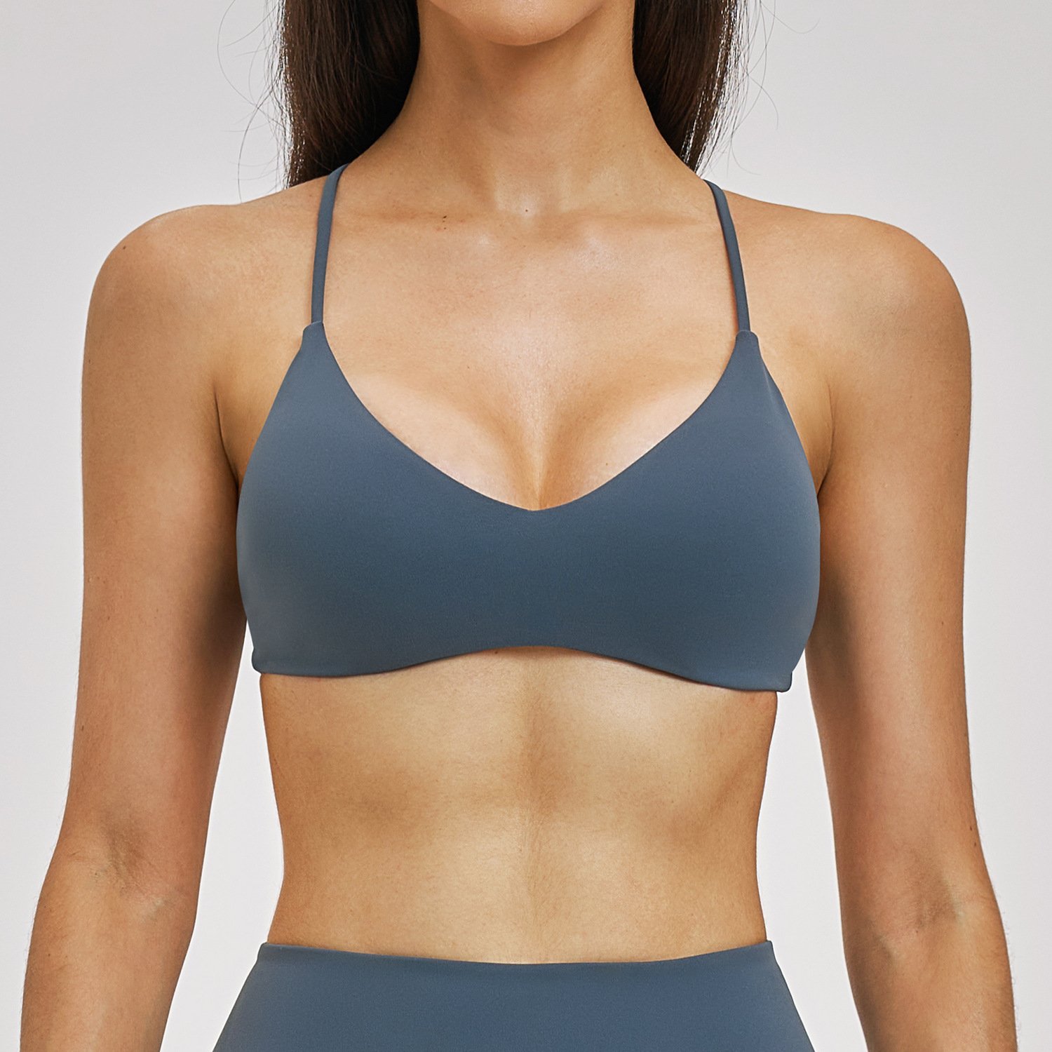 Athletic Wear Custom Activewear Strappy Bra Sports Bras