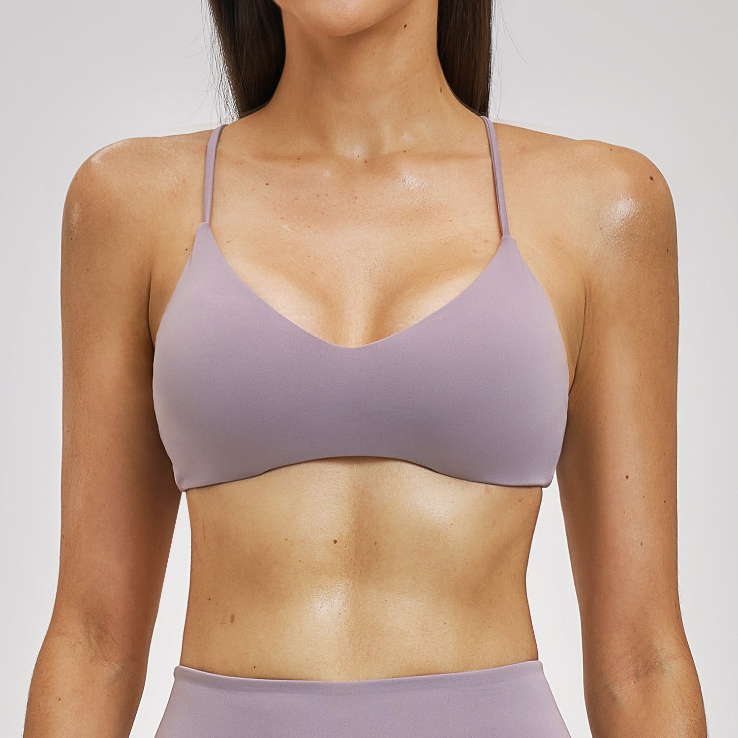 Athletic Wear Custom Activewear Strappy Bra Sports Bras