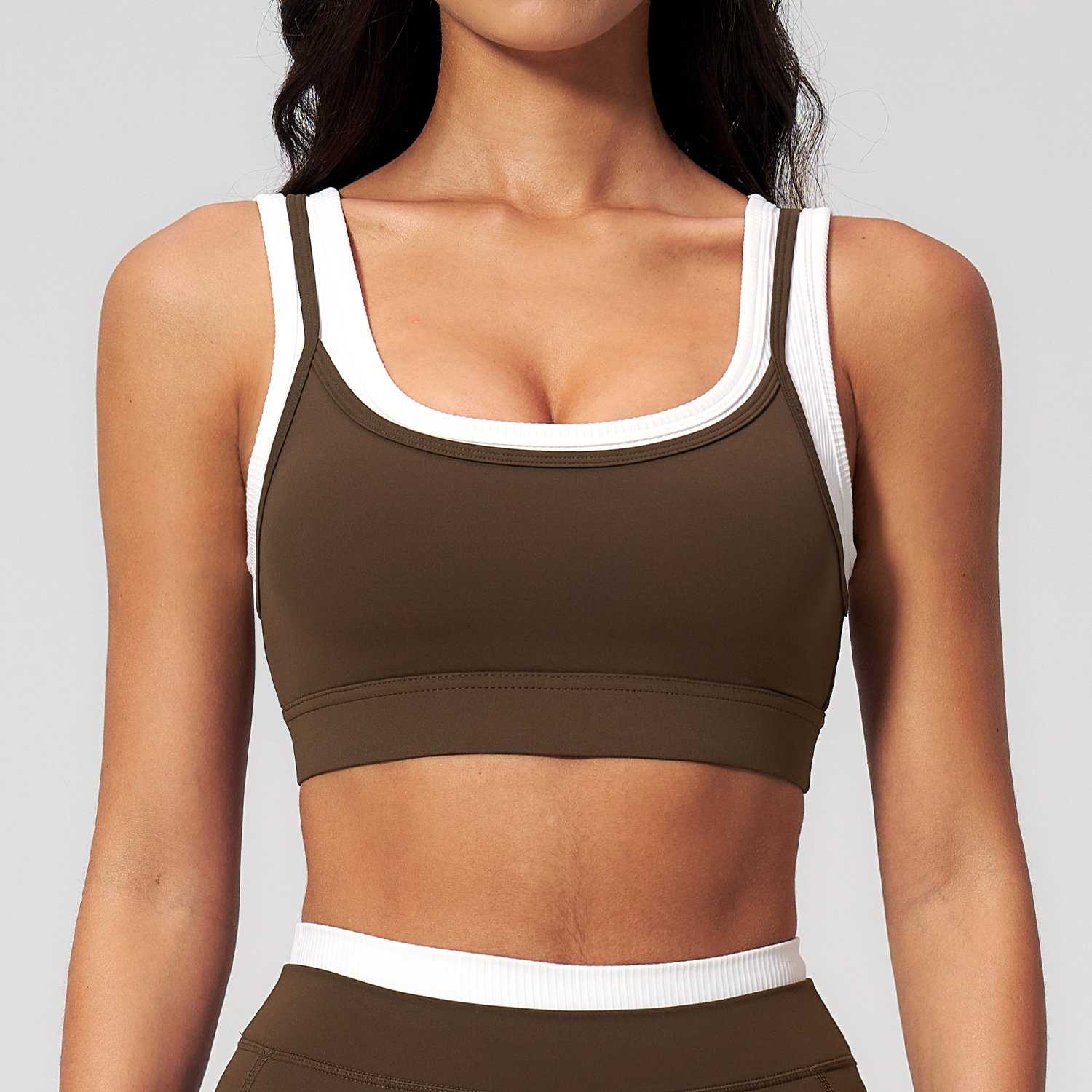 Yoga Wear for Small Brands Custom Activewear Shark Workout Apparel Have Padding Bras
