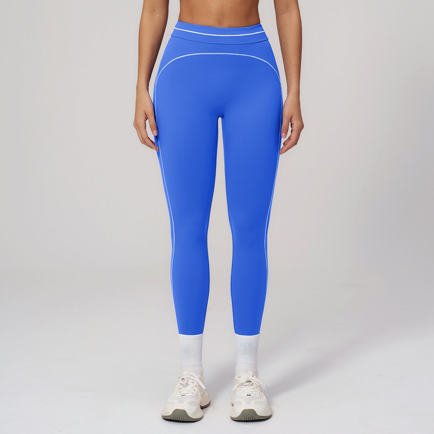 Clothes Supplier Personalised Fitness Clothing Manufacturers Color Block Leggings