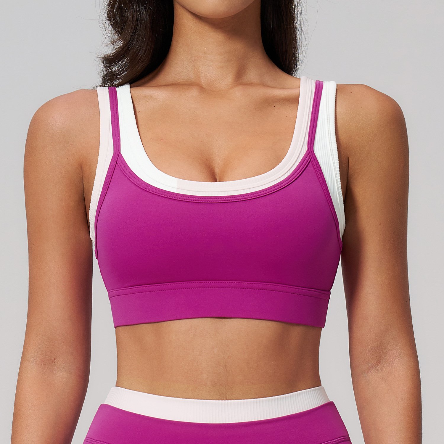 Yoga Wear for Small Brands Custom Activewear Shark Workout Apparel Have Padding Bras