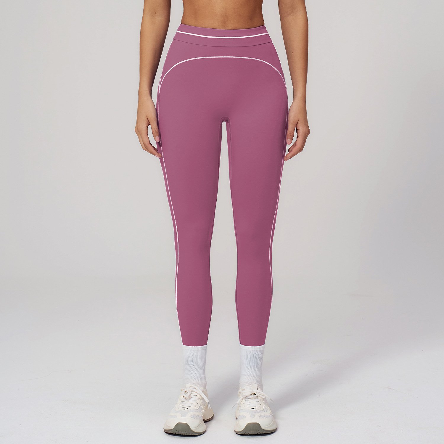 Clothes Supplier Personalised Fitness Clothing Manufacturers Color Block Leggings