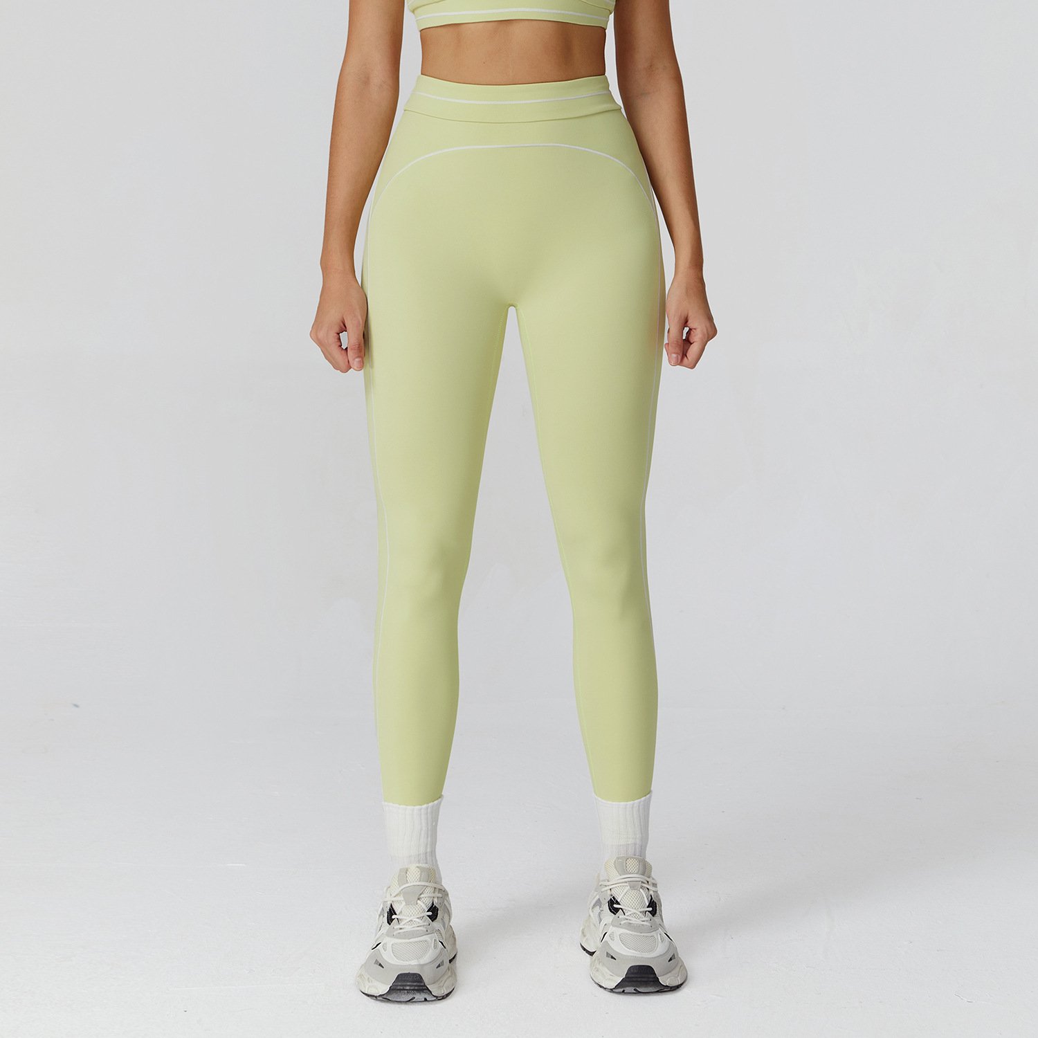 Clothes Supplier Personalised Fitness Clothing Manufacturers Color Block Leggings