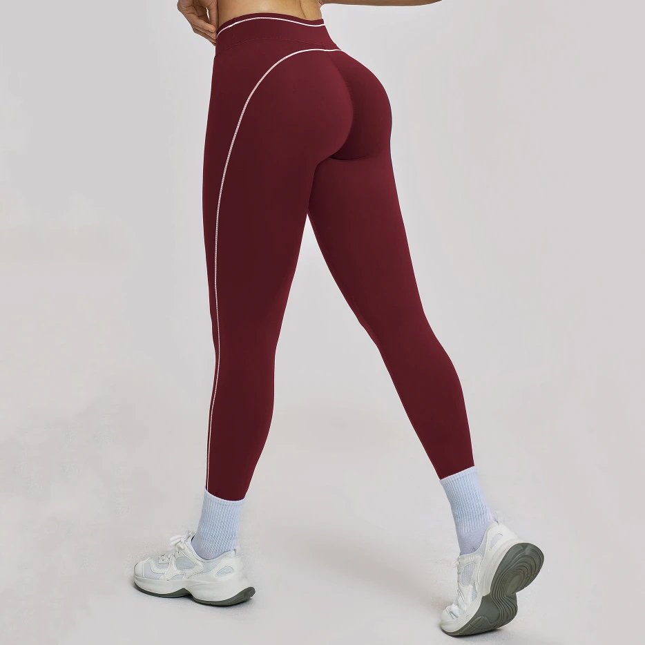 Squat Proof Yoga Wear Private Label Wholesale Clothing Ribbed Leggings