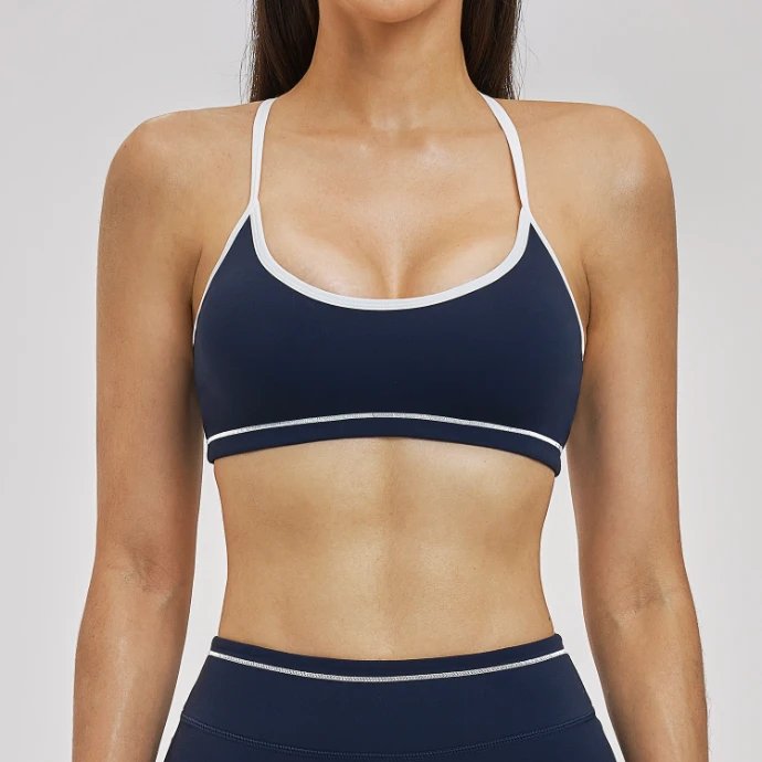 Yoga Wear for Small Brands Custom Fitness Brand Quick Dry Bra Regular Bra