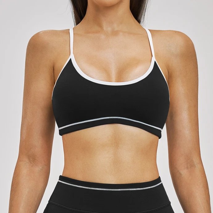 Yoga Wear for Small Brands Custom Fitness Brand Quick Dry Bra Regular Bra