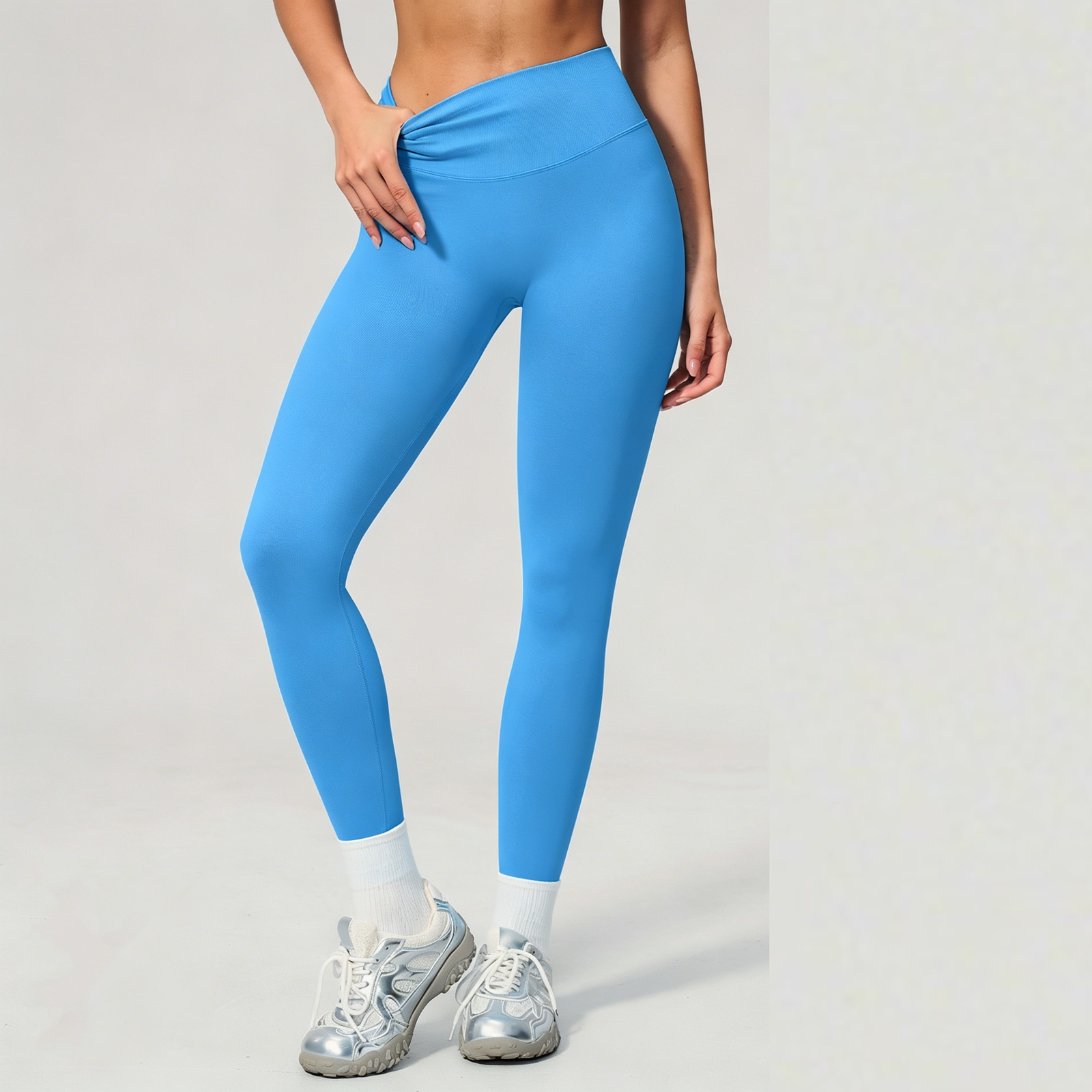 Seamless Custom Yoga Wear Tight Fitting Squat Proof Yoga Leggings