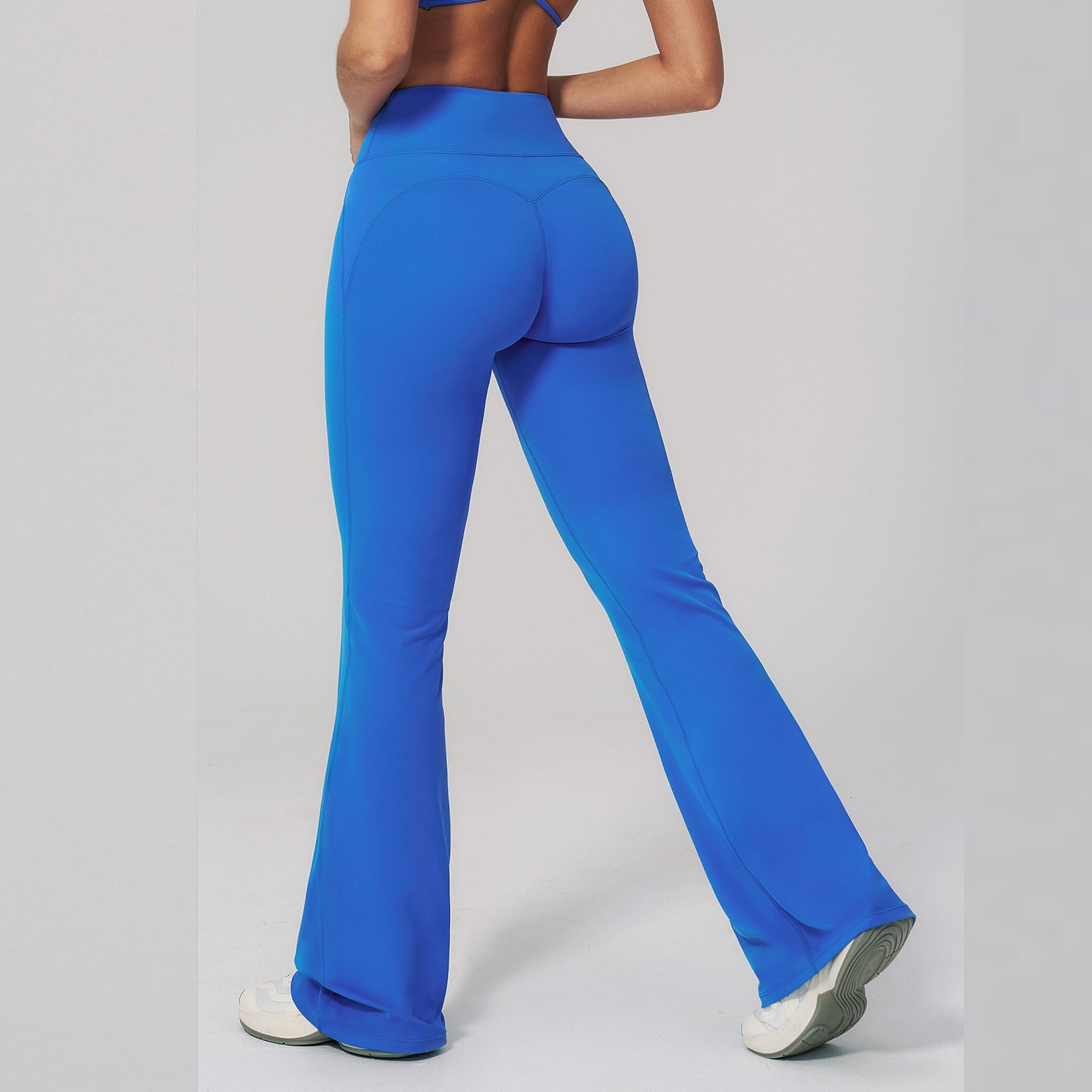 Fitness Apparel Custom Yoga Wear Manufacturer Tight Fitting Wide Leg Flare Pants