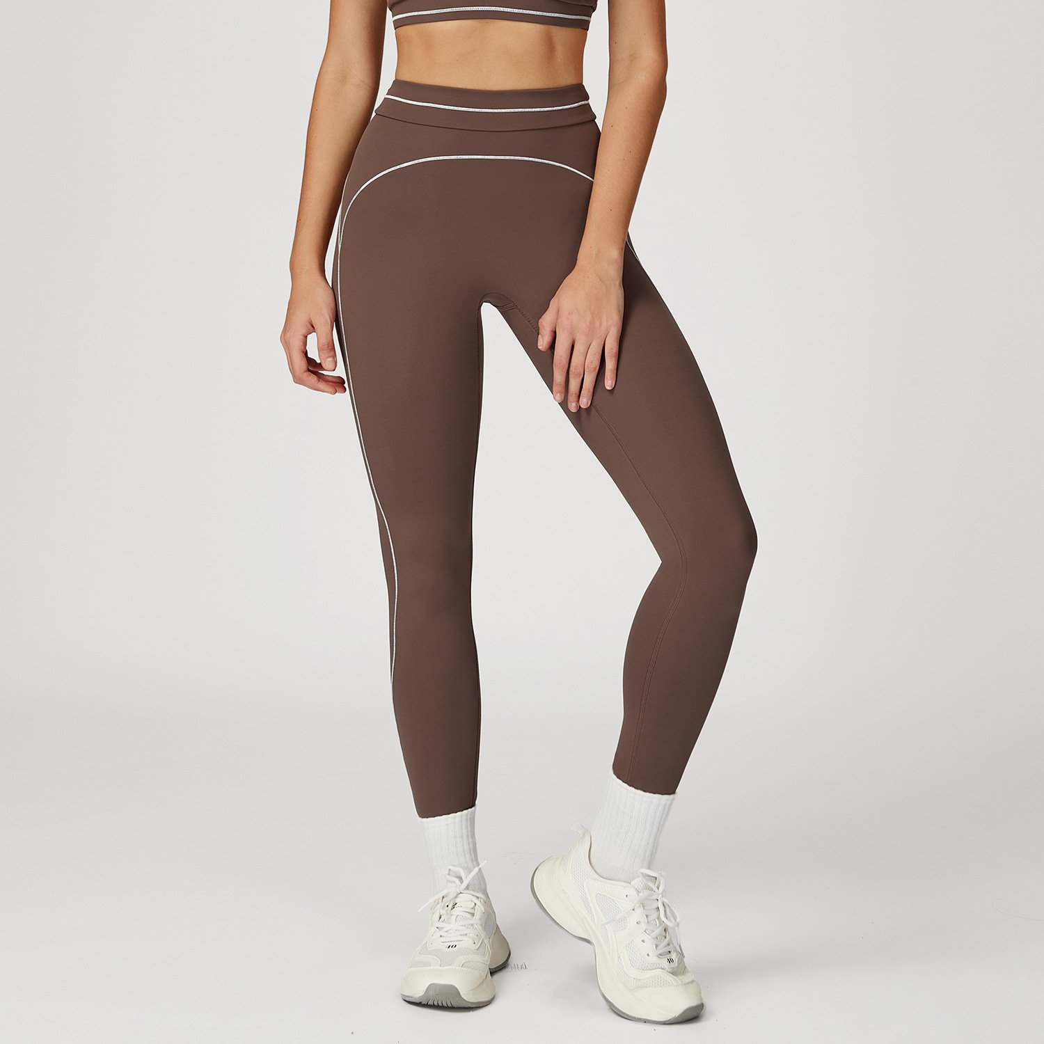 Built In Pads Custom Yoga Wear Manufacturer Wholesale Full Length Leggings