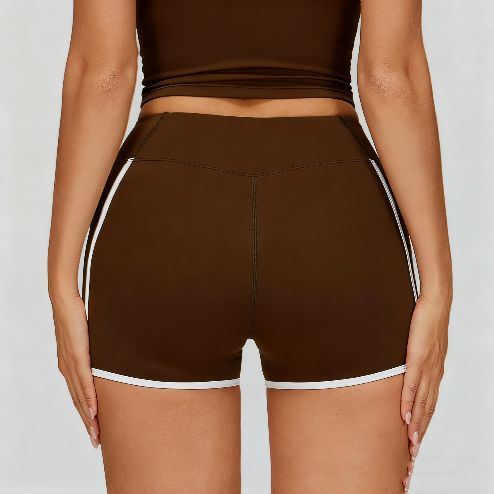 Fabrics For Yoga Custom Yoga Wear Apparel Manufacturers Running Biker Shorts
