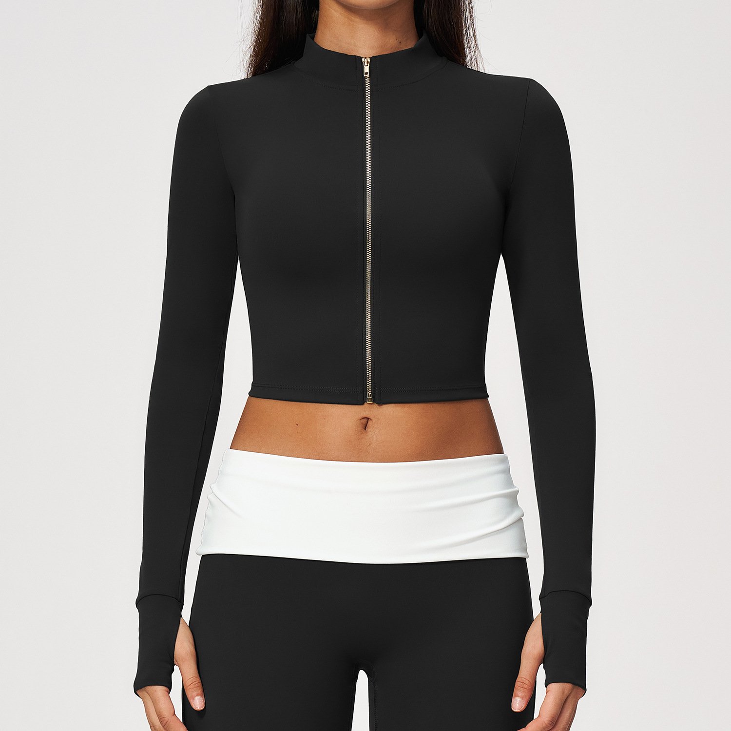 Gym Clothes Bulk Women’s plus size activewear manufacturer Moisture-Wicking Jacket