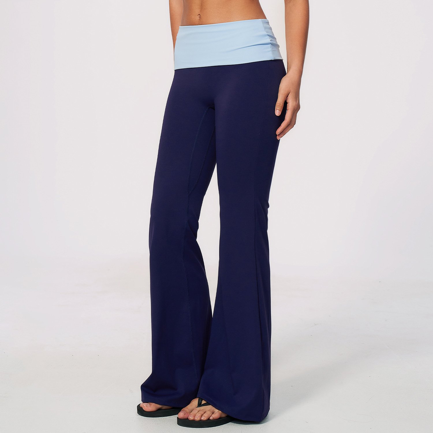 Yoga Clothing Manufacturer Italy Sportswear Types gym wear manufacturer Wide Leg Elastic Waist Loose...