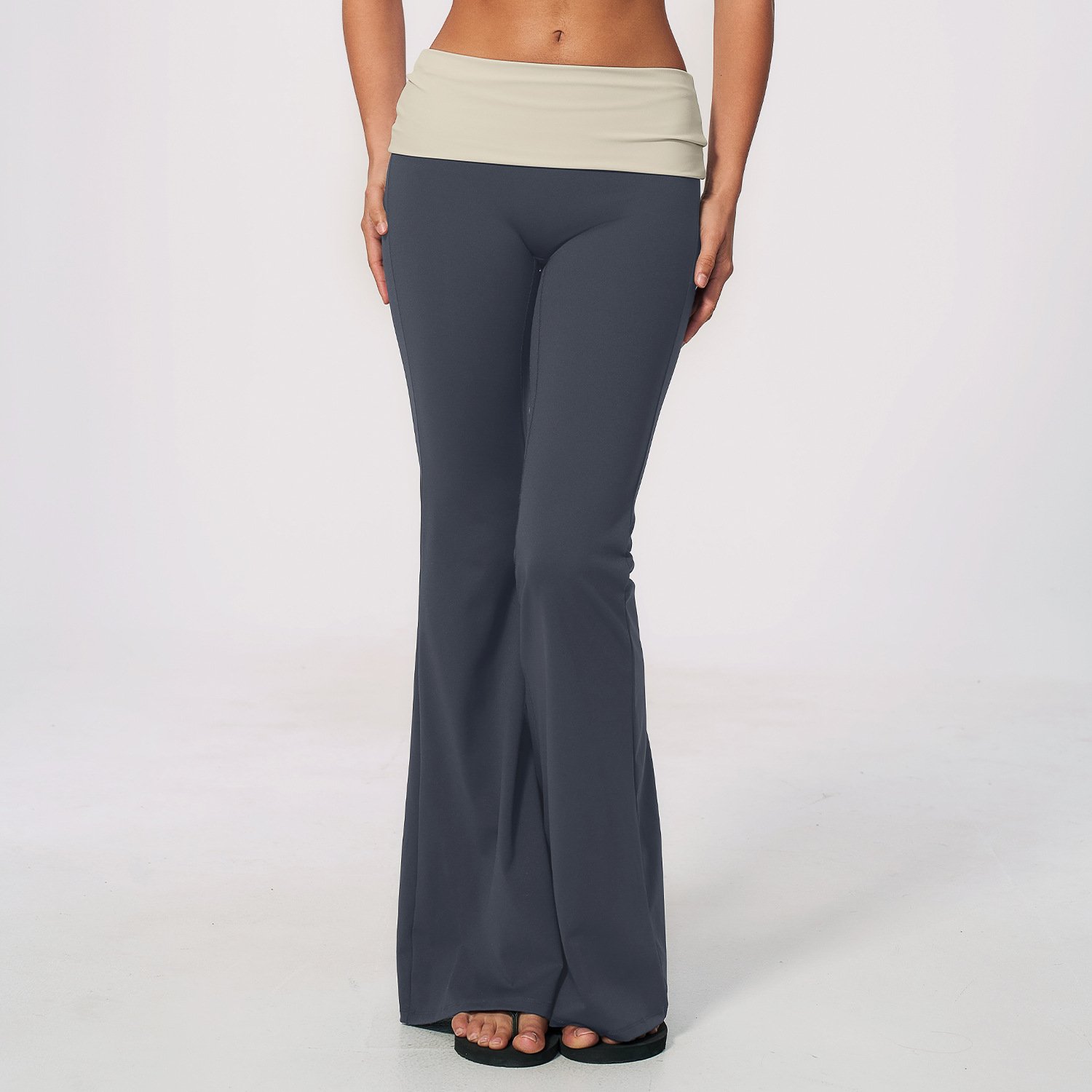 Yoga Clothing Manufacturer Italy Sportswear Types gym wear manufacturer Wide Leg Elastic Waist Loose...