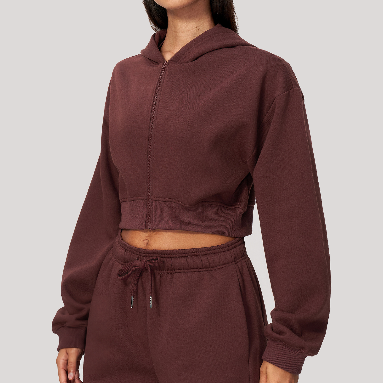 Activewear Manufacturer Custom Activewear Manufacturers Tight Fitting Full-Zip Jacket