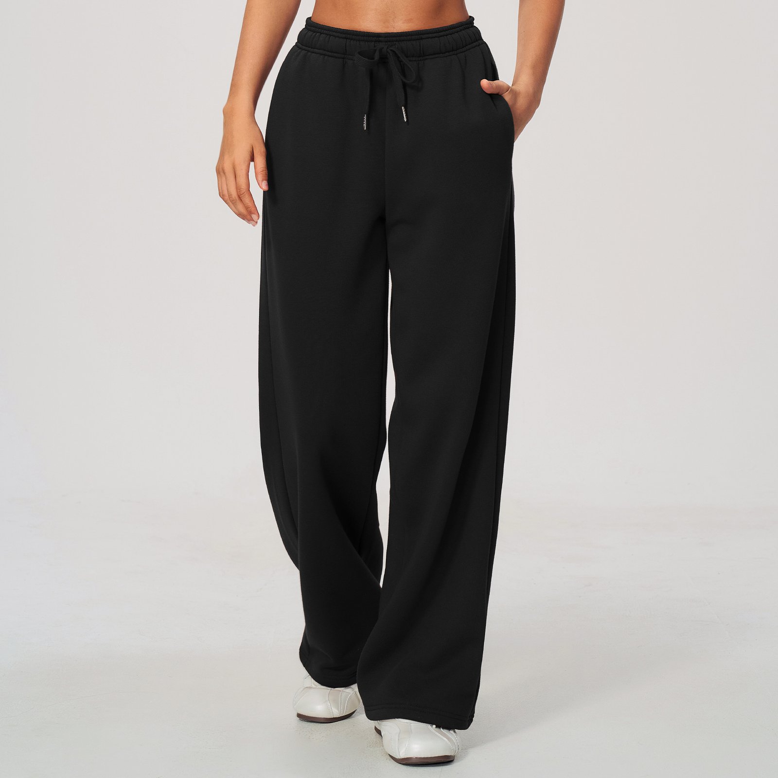 Activewear Buyer Personalised Gym Supplier China Fleece Lined Pants