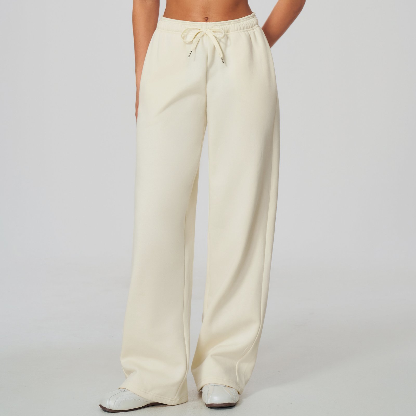 Activewear Buyer Personalised Gym Supplier China Fleece Lined Pants