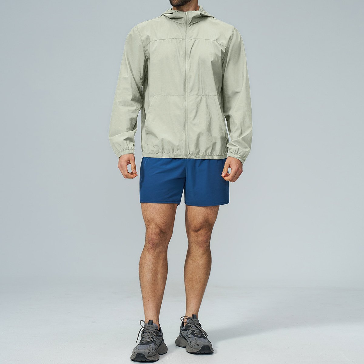 Men’s Lightweight UV Protection Sports Jacket – Private Label Fitness Apparel